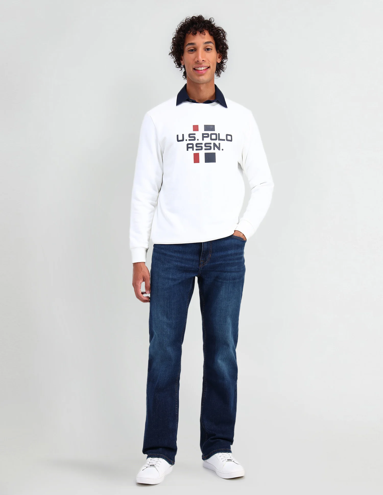 Crew Neck Regular Fit Sweatshirt - Image 3
