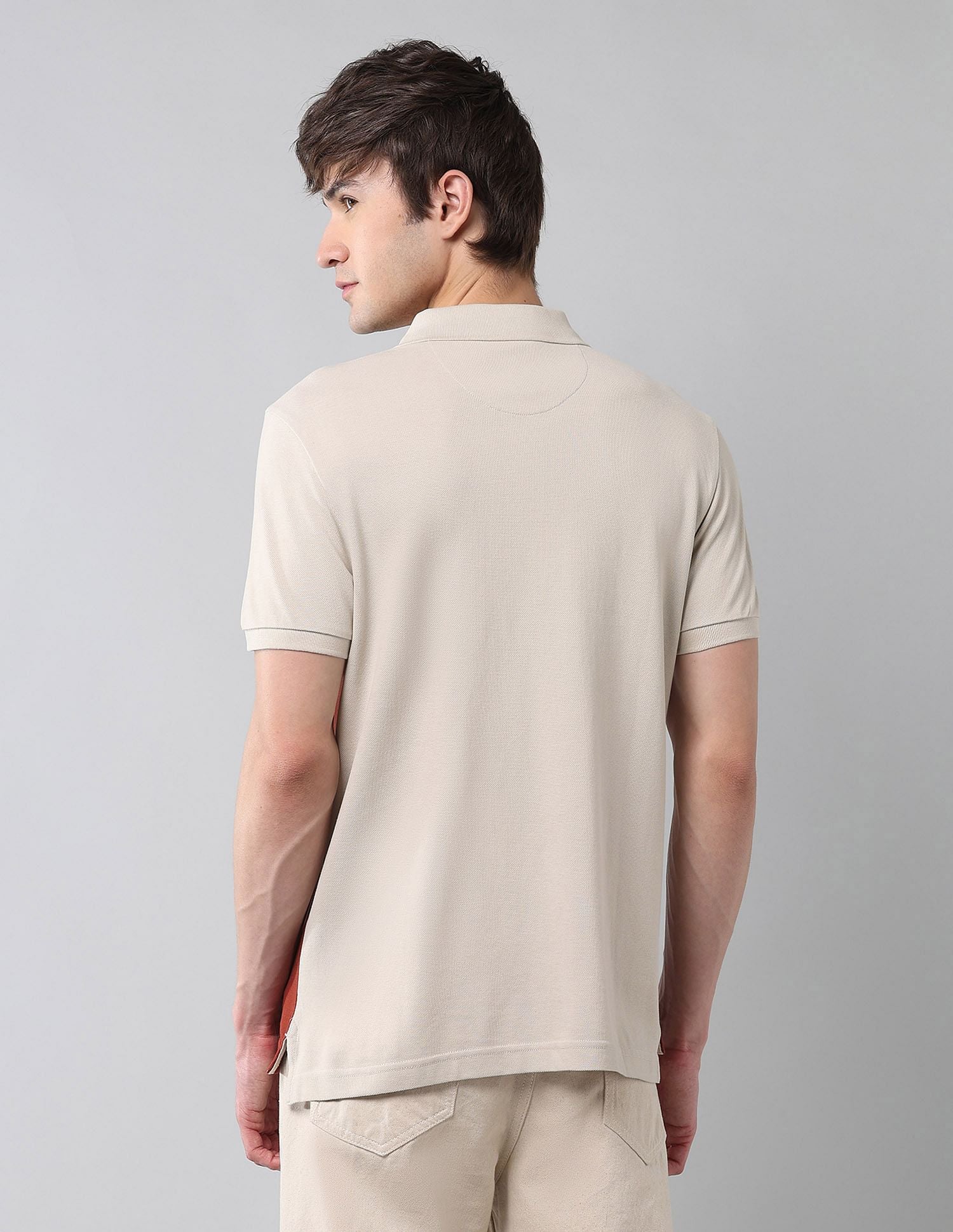 Cut & Sew Muscle Fit Polo Shirt - Image 5
