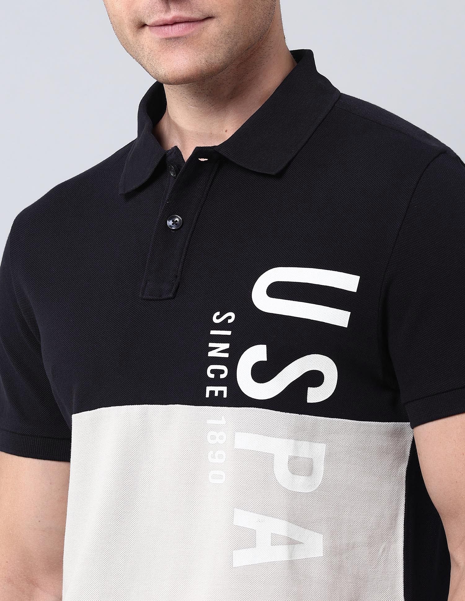 Cut & Sew Muscle Fit Polo Shirt - Image 7