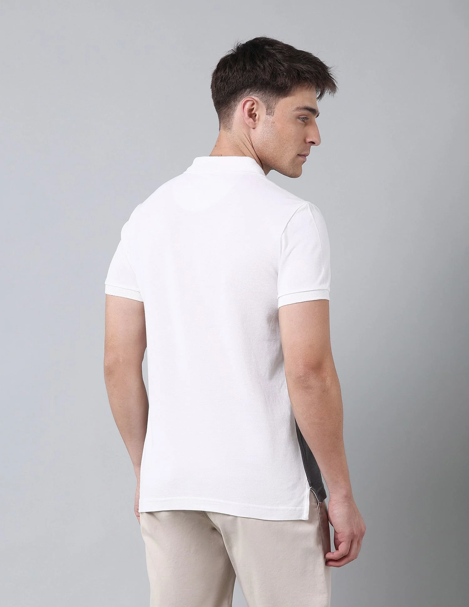 Cut & Sew Muscle Fit Polo Shirt - Image 5