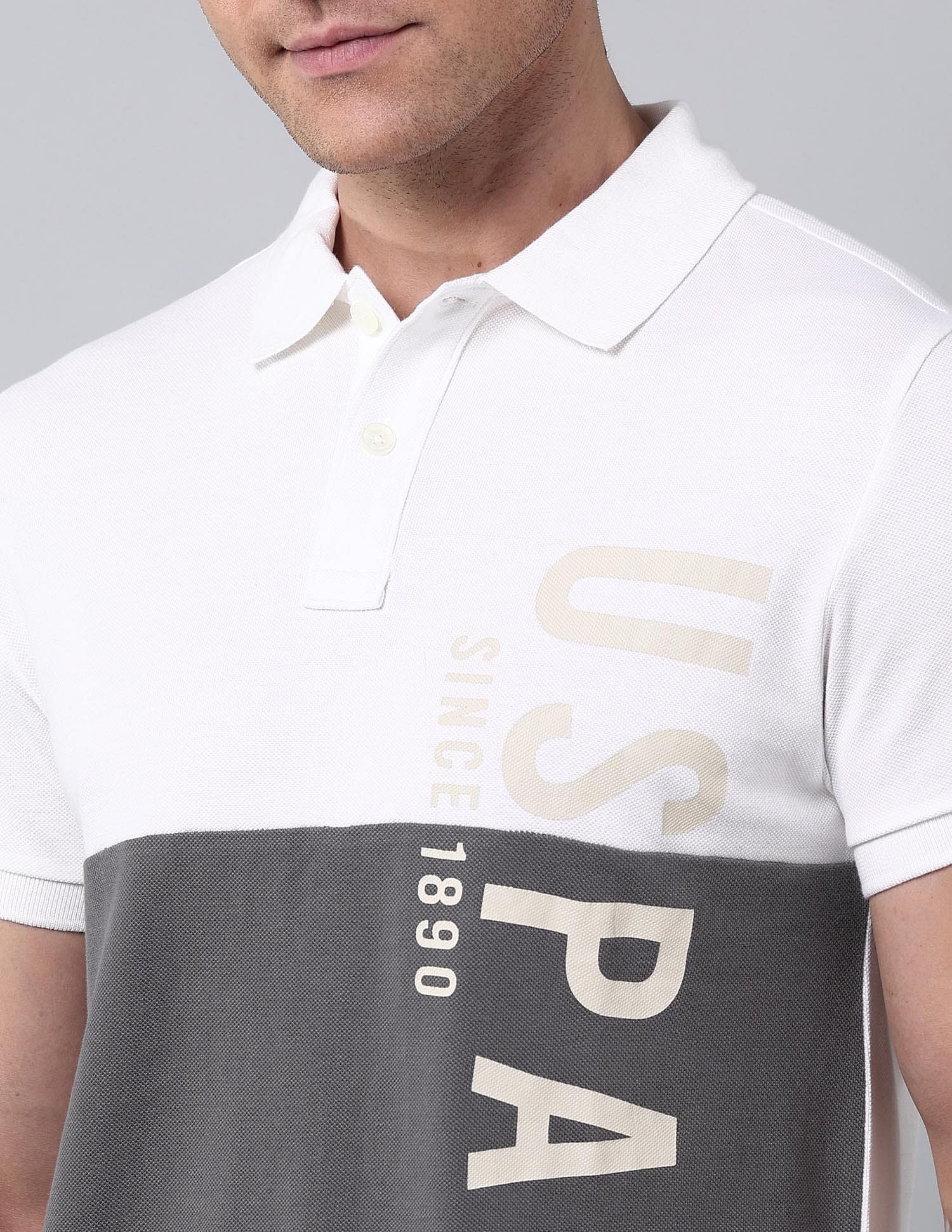 Cut & Sew Muscle Fit Polo Shirt - Image 7