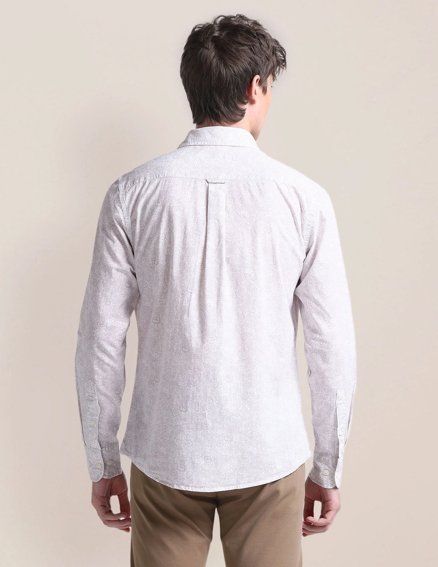 Cutaway Collar Floral Shirt - Image 5