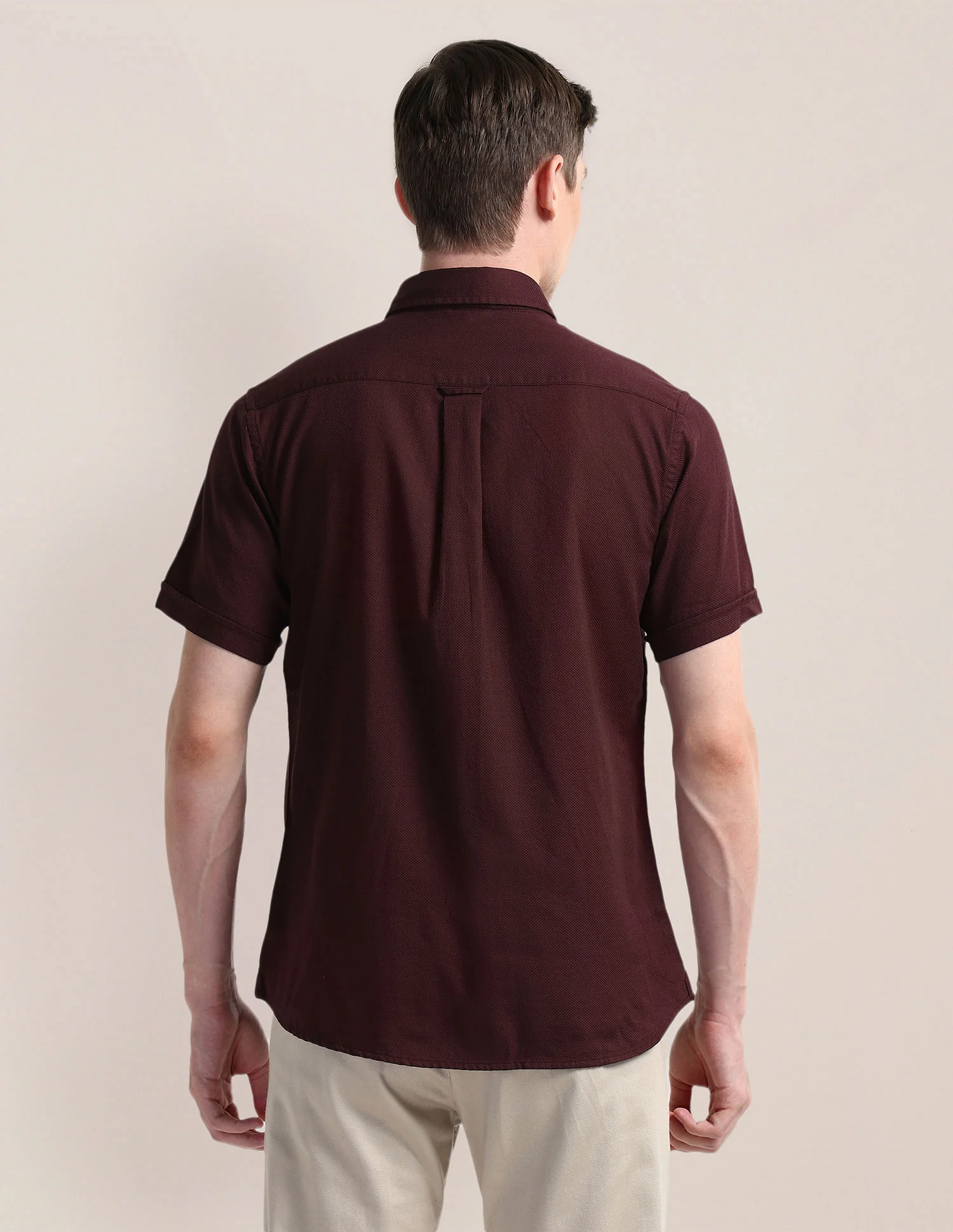 Cutaway Collar Premium Cotton Shirt - Image 5