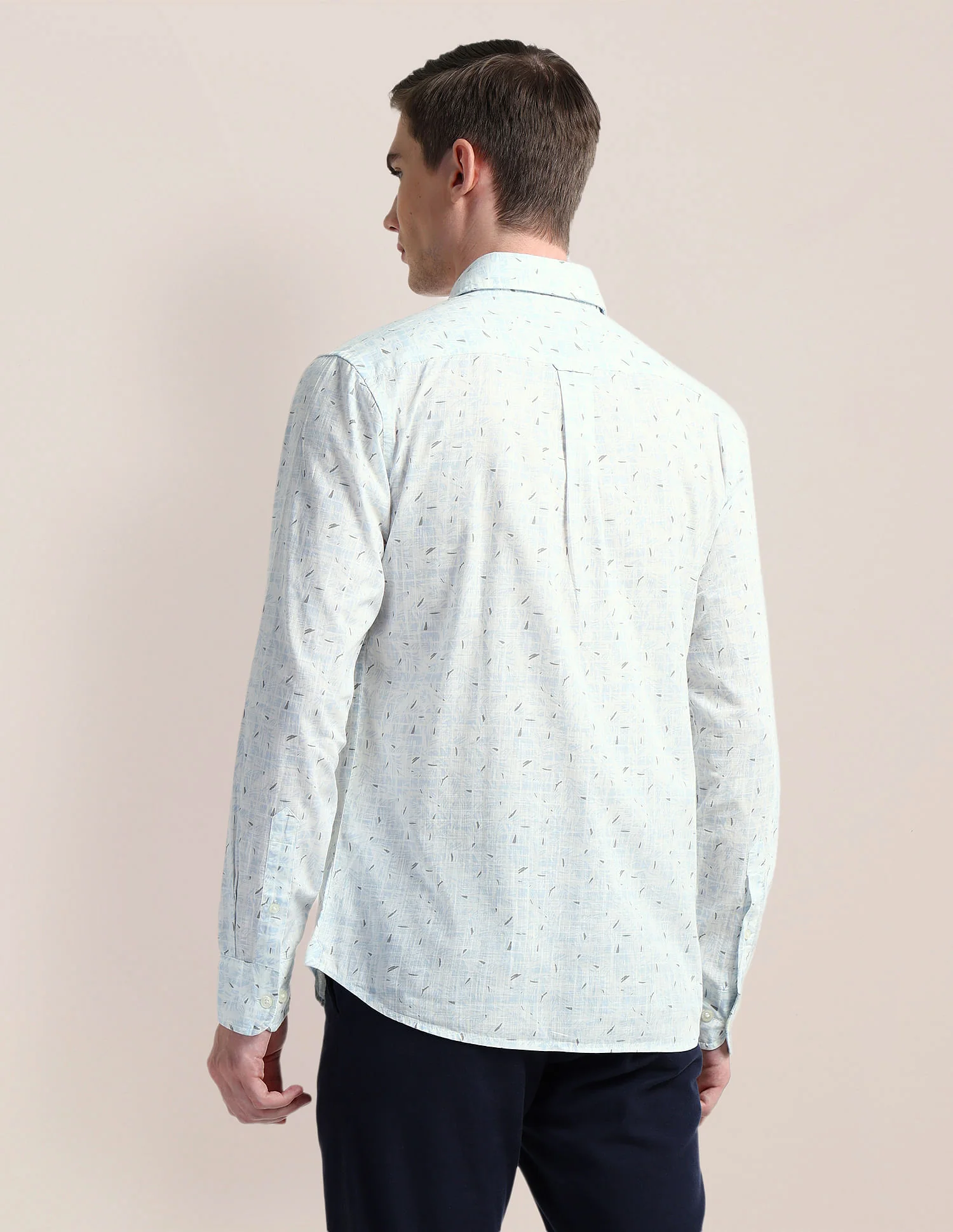 Cutaway Collar Premium Cotton Shirt - Image 5