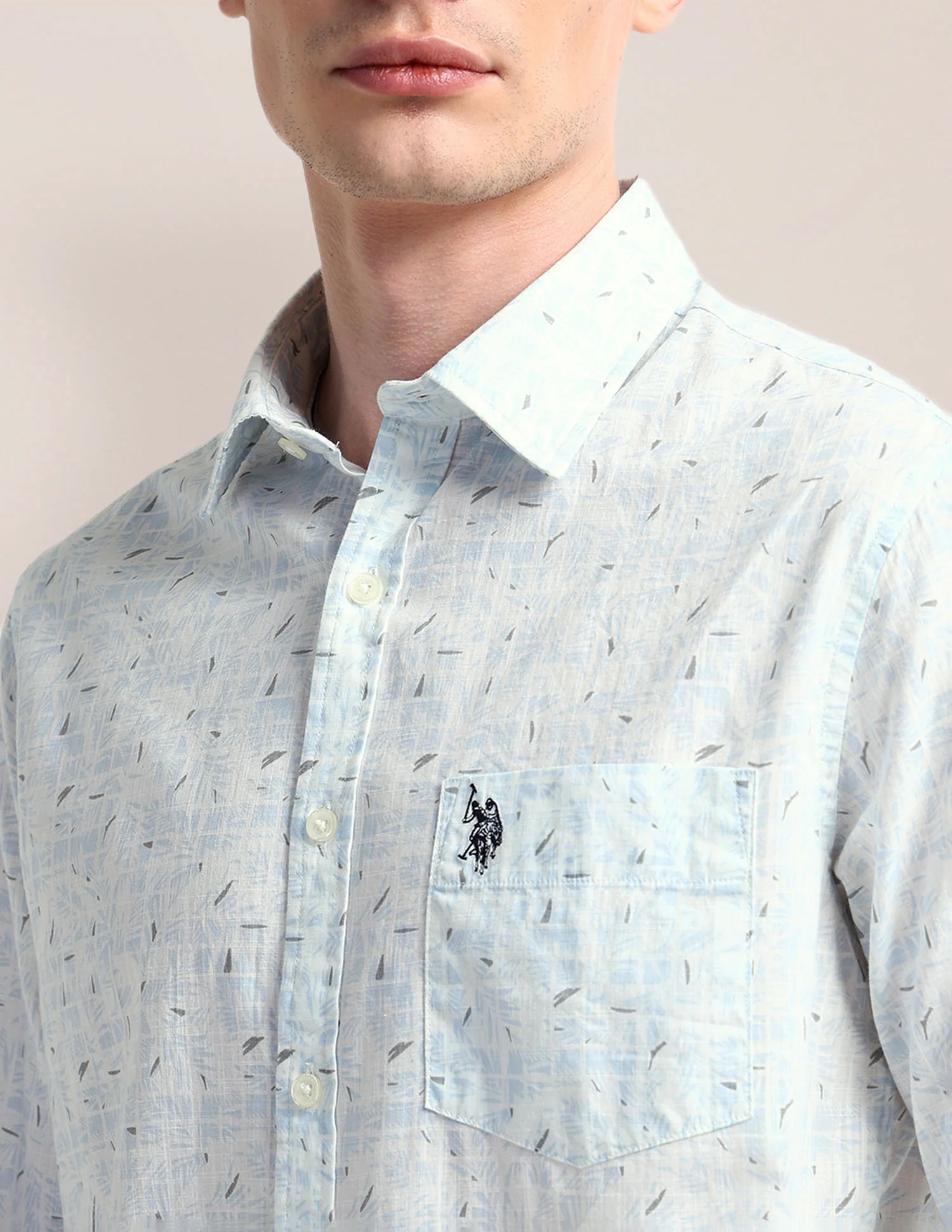 Cutaway Collar Premium Cotton Shirt - Image 7