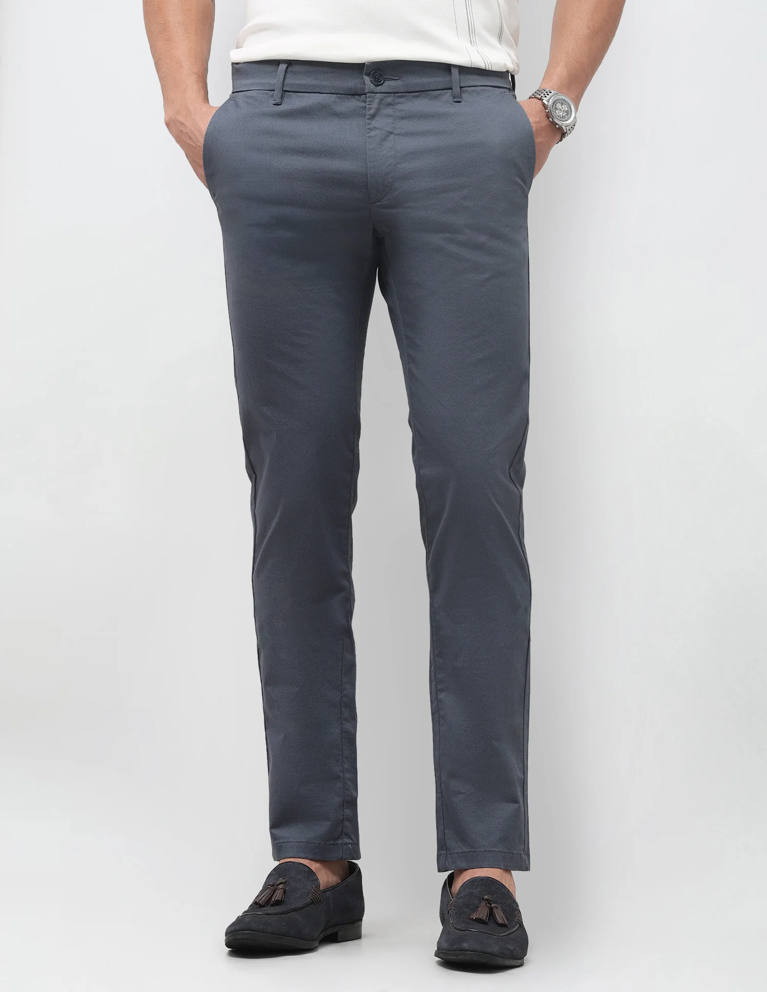 Denver Slim Fit All Over Printed Trousers