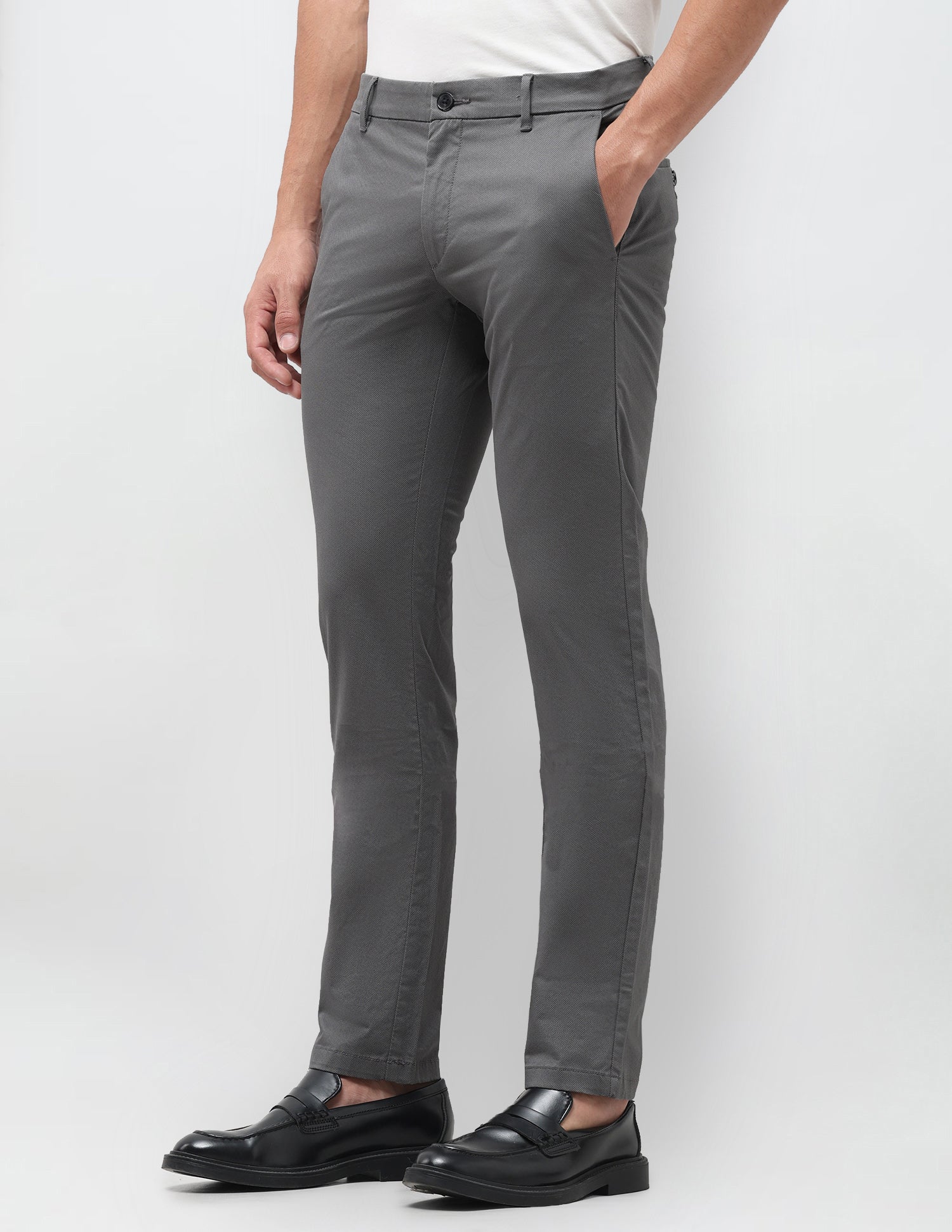 Denver Slim Fit All Over Printed Trousers - Image 4