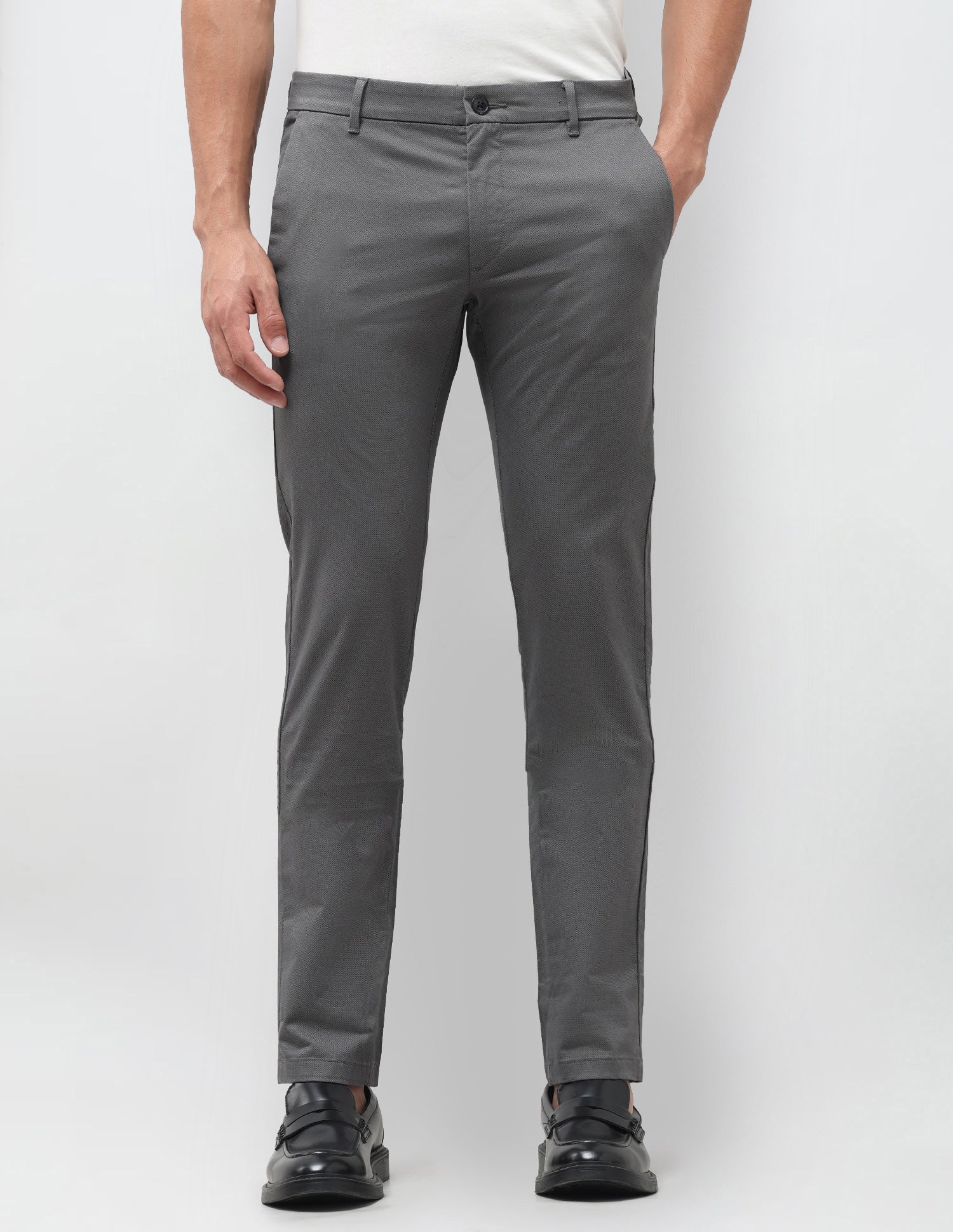 Denver Slim Fit All Over Printed Trousers - Image 6