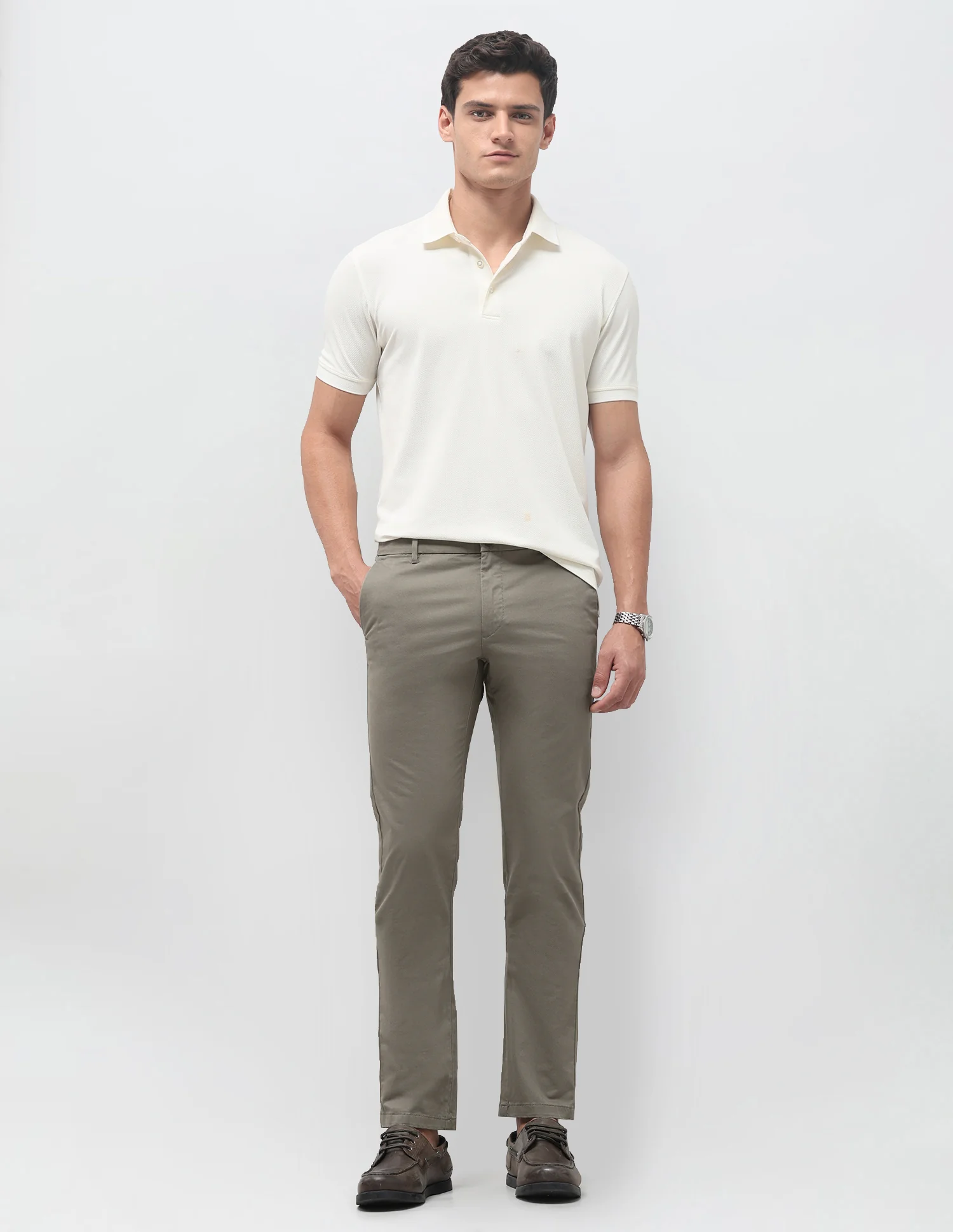 Denver Slim Fit All Over Printed Trousers - Image 3