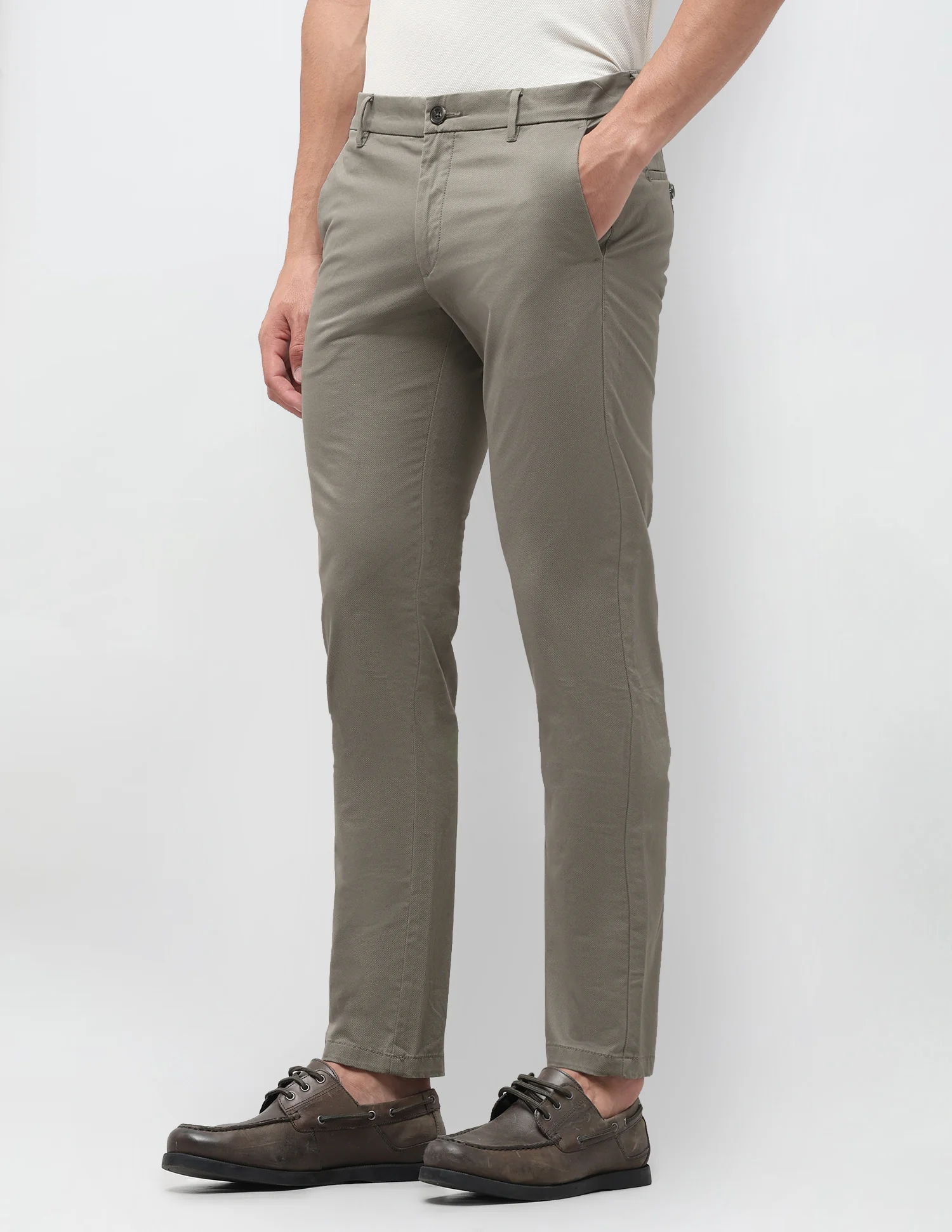 Denver Slim Fit All Over Printed Trousers - Image 4