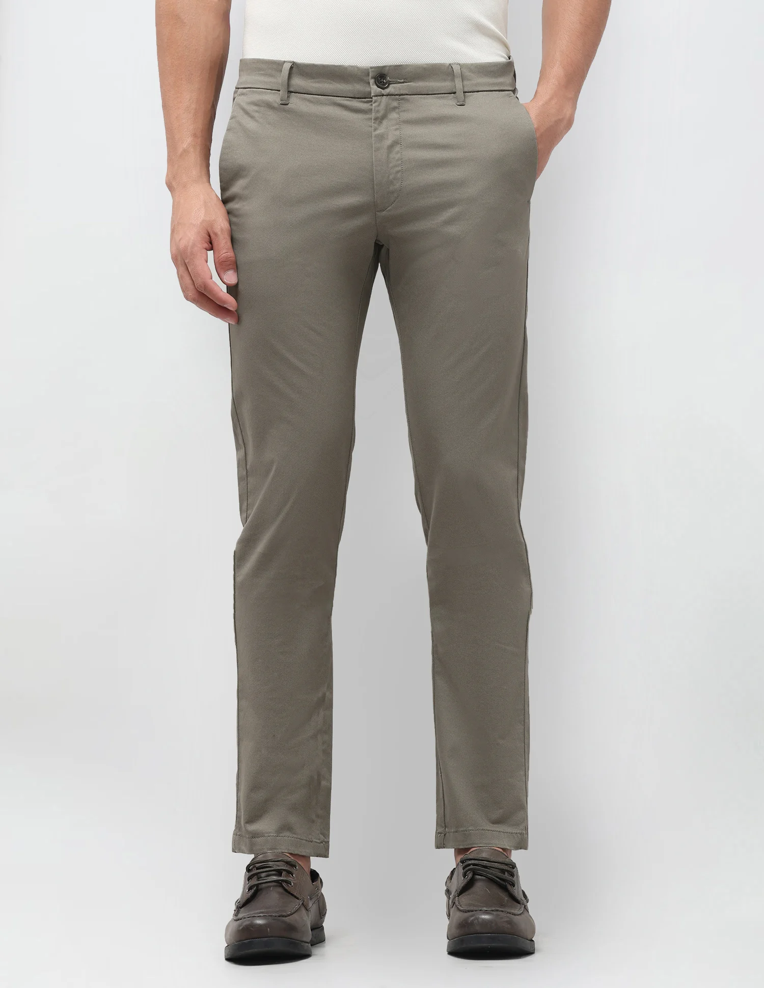 Denver Slim Fit All Over Printed Trousers - Image 6