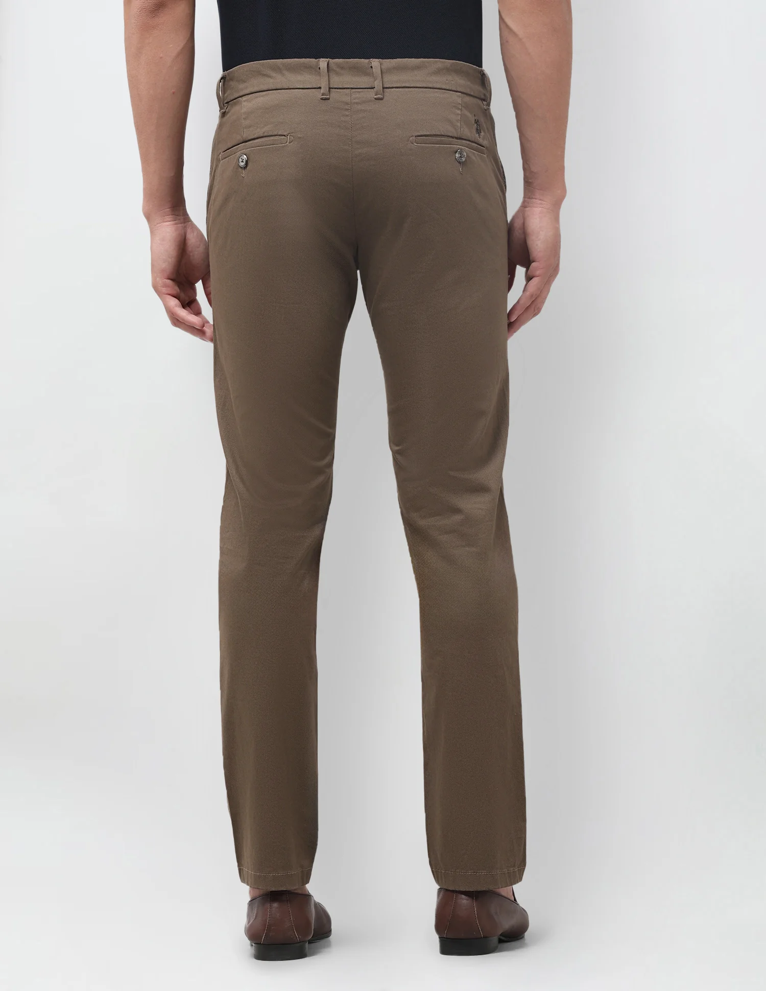 Denver Slim Fit All Over Printed Trousers - Image 5