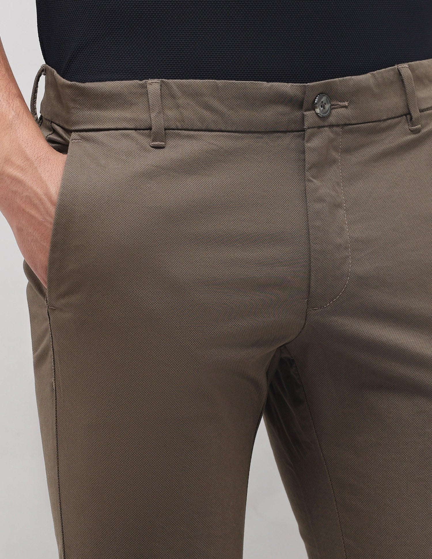 Denver Slim Fit All Over Printed Trousers - Image 7