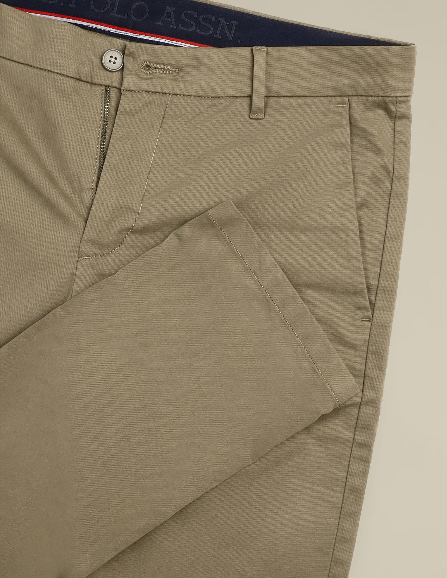 Denver Slim Fit Dobby Trousers - Image 9