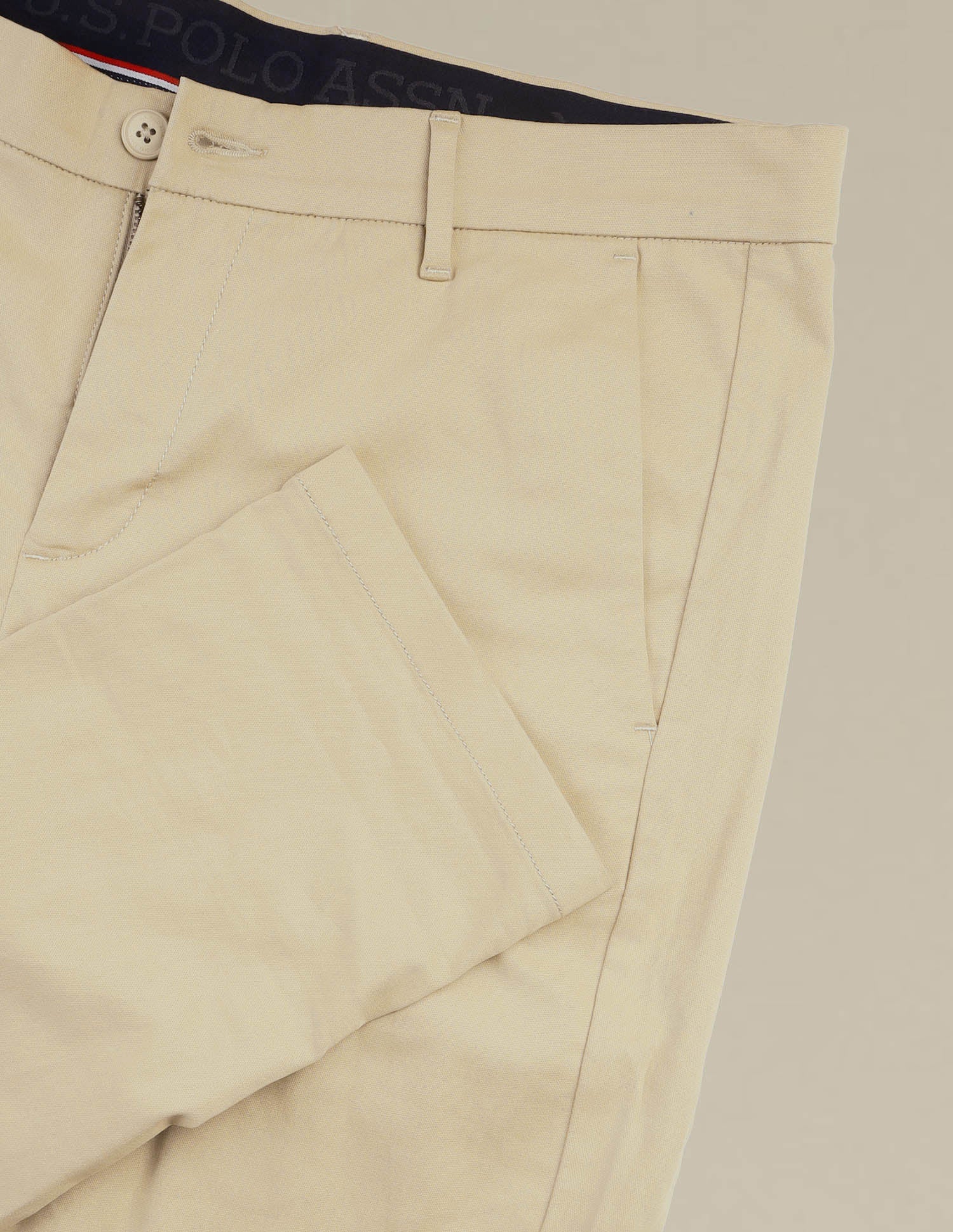 Denver Slim Fit Dobby Trousers - Image 9