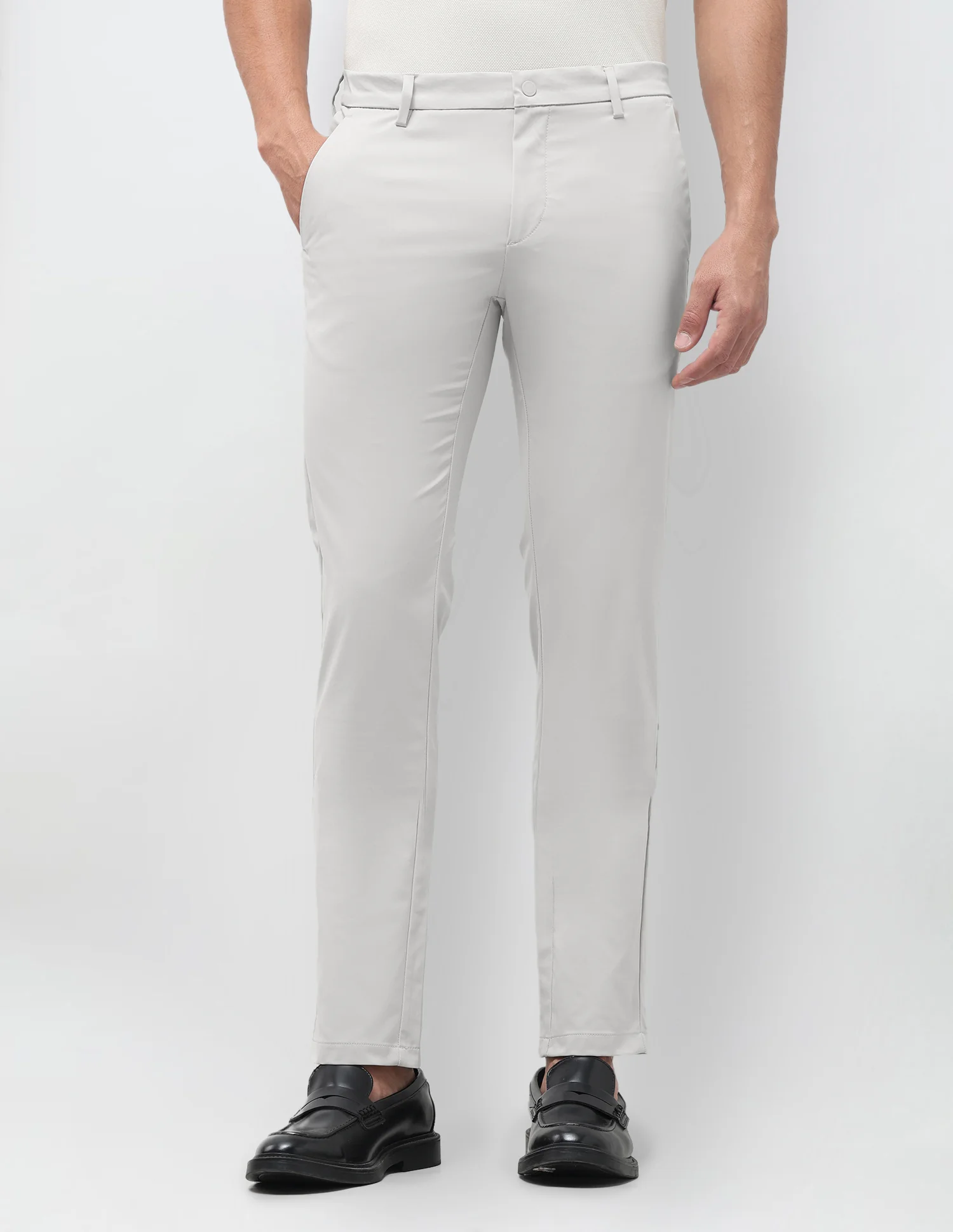Denver Slim Fit Mid Rise Trousers - Image 6