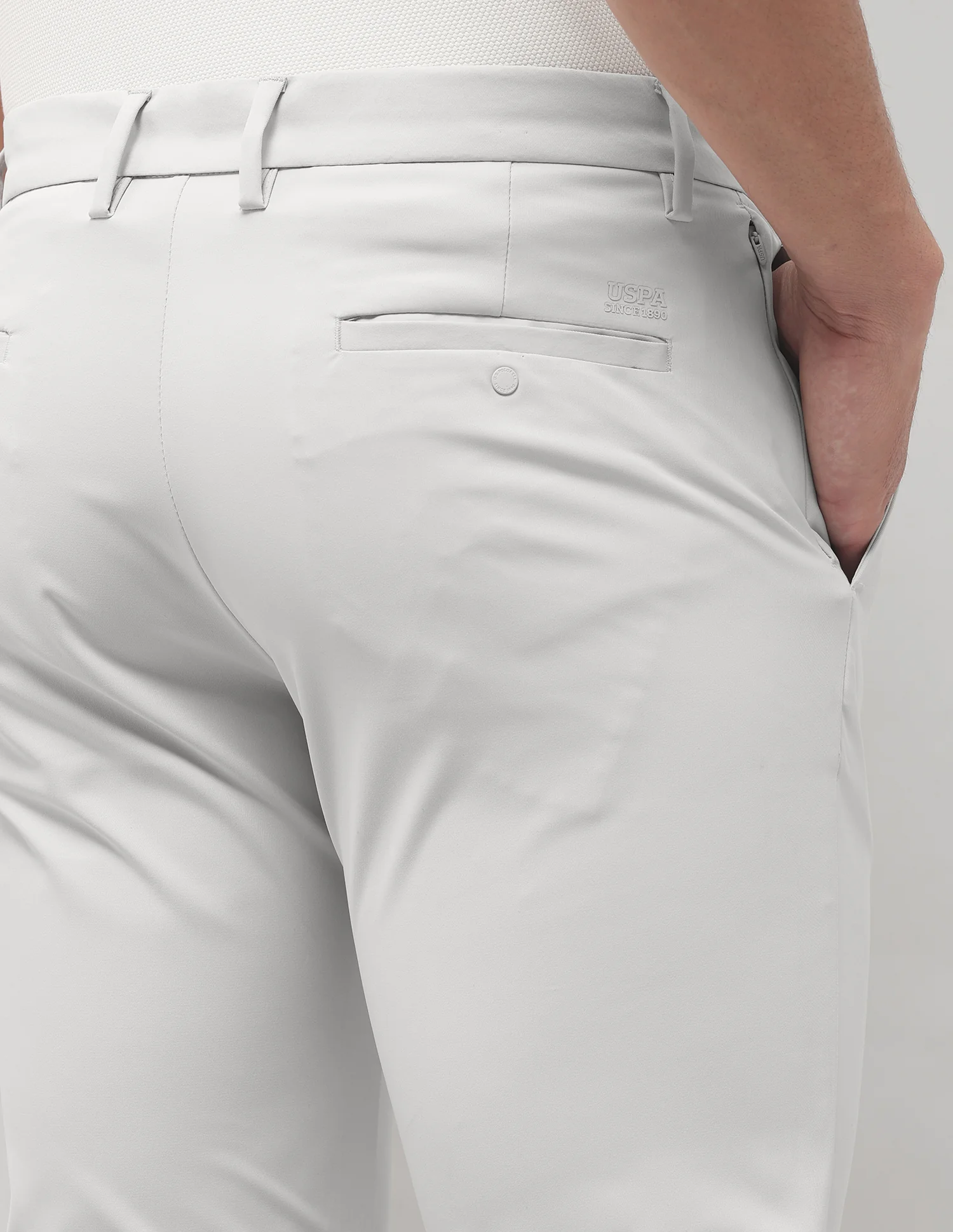 Denver Slim Fit Mid Rise Trousers - Image 8