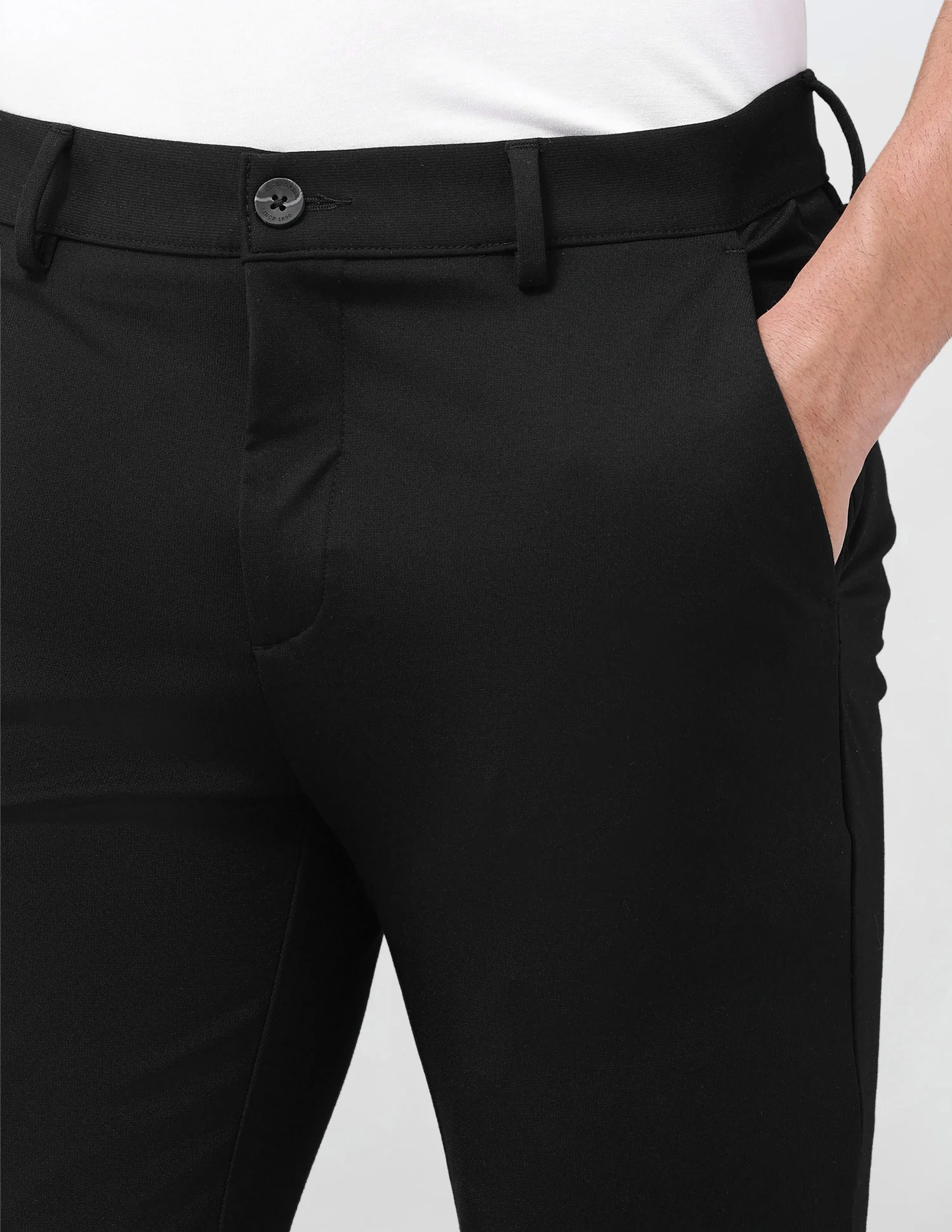 Denver Slim Fit Mid Rise Trousers - Image 7