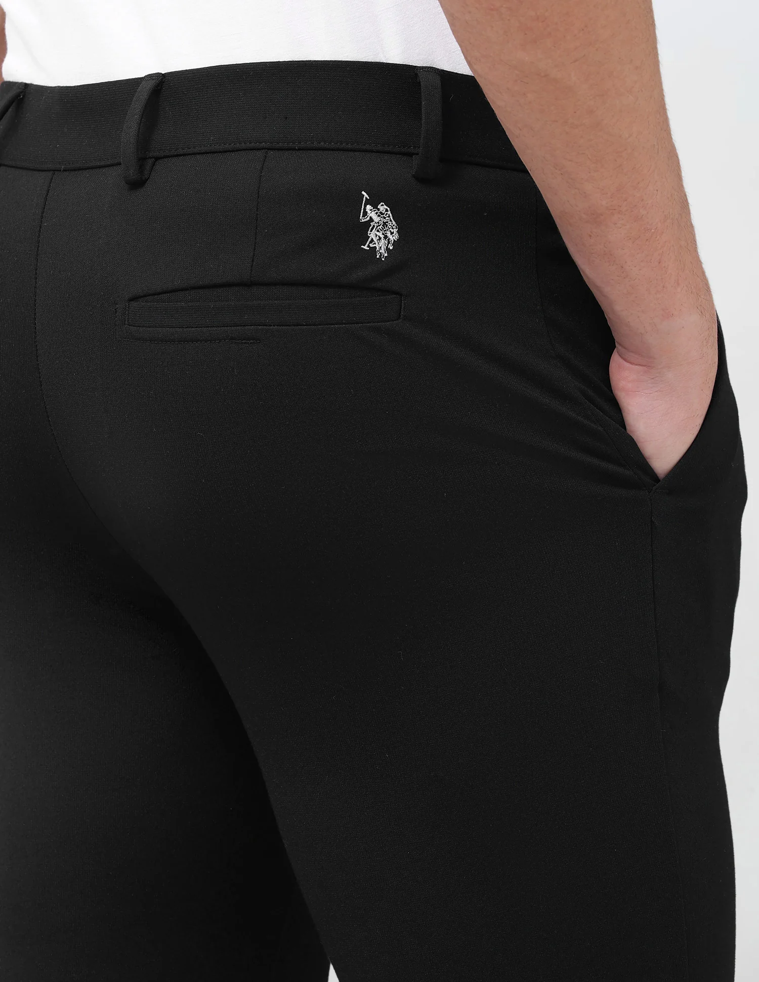 Denver Slim Fit Mid Rise Trousers - Image 8