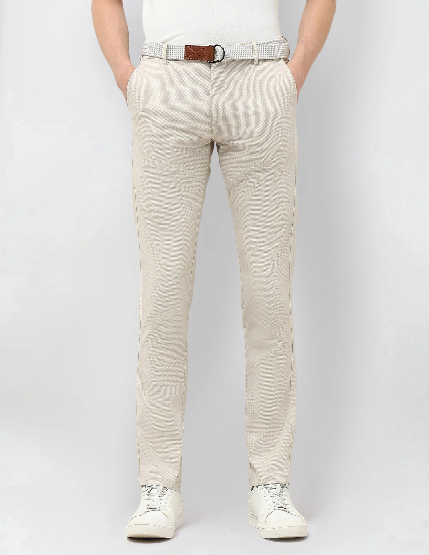 Denver Slim Fit Mid Rise Trousers - Image 6