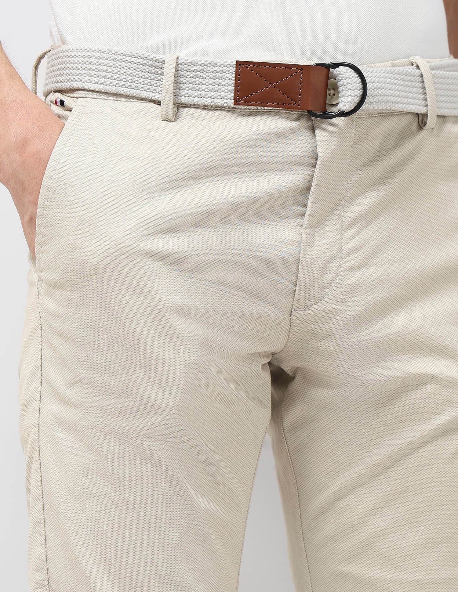 Denver Slim Fit Mid Rise Trousers - Image 7