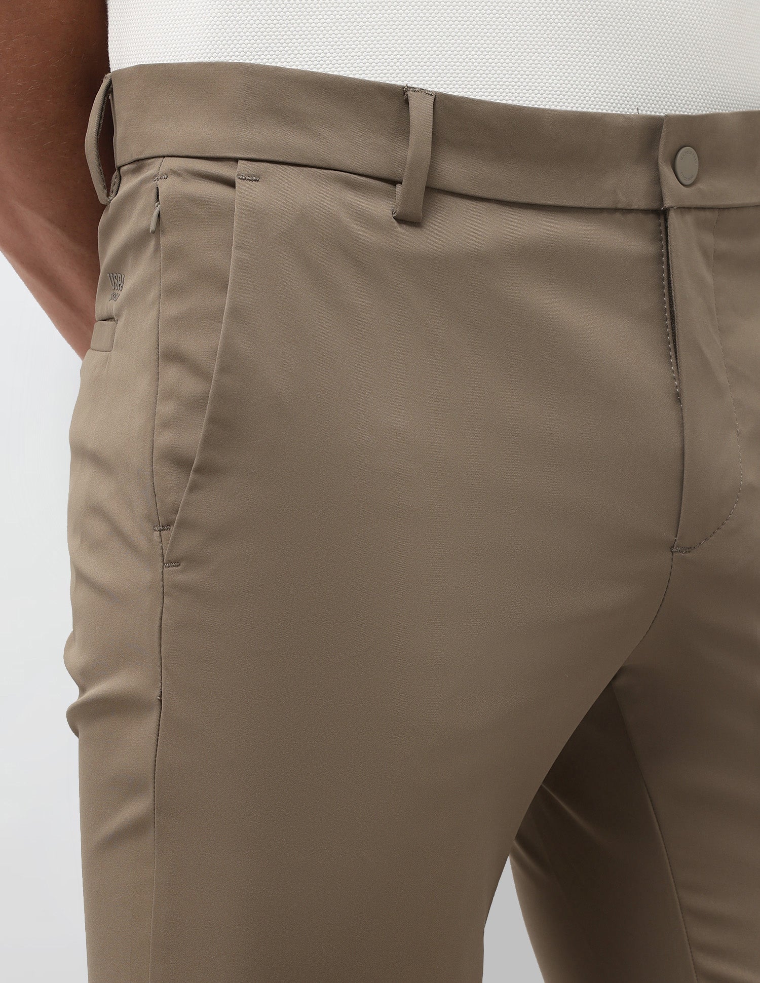 Denver Slim Fit Mid Rise Trousers - Image 7