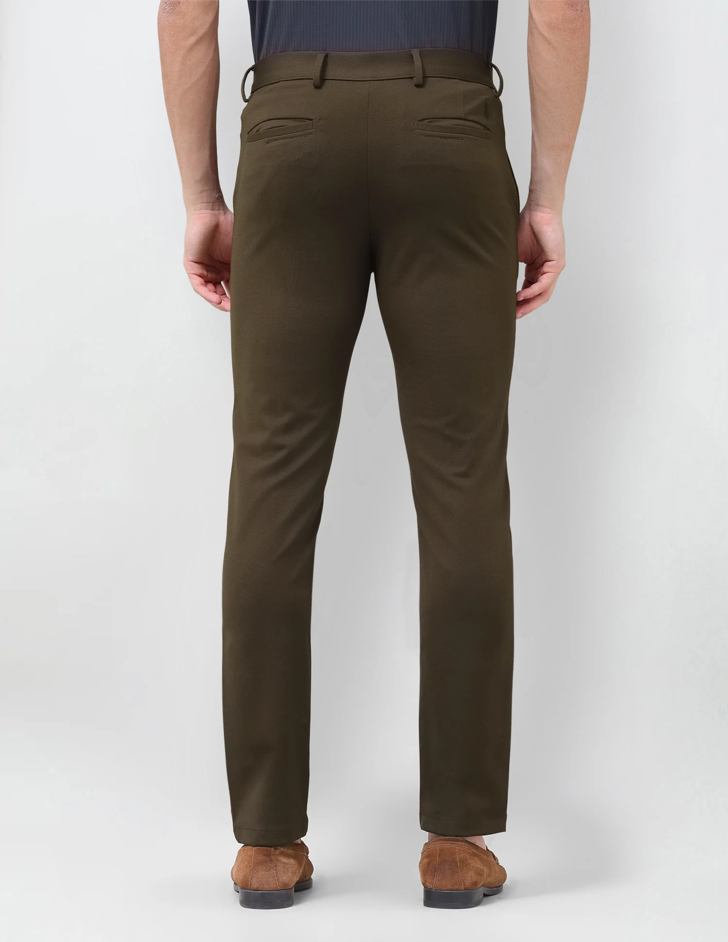 Denver Slim Fit Mid Rise Trousers - Image 5