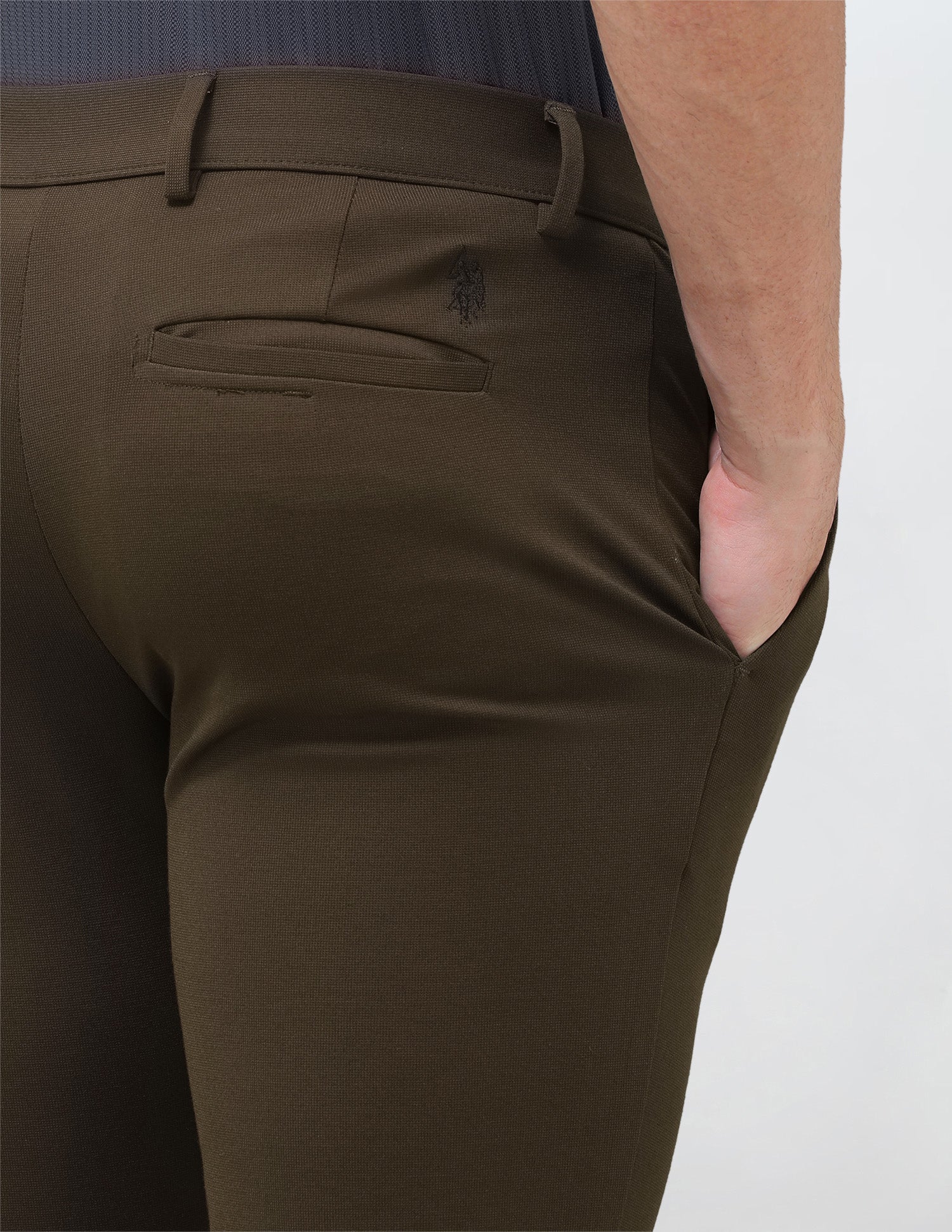 Denver Slim Fit Mid Rise Trousers - Image 8