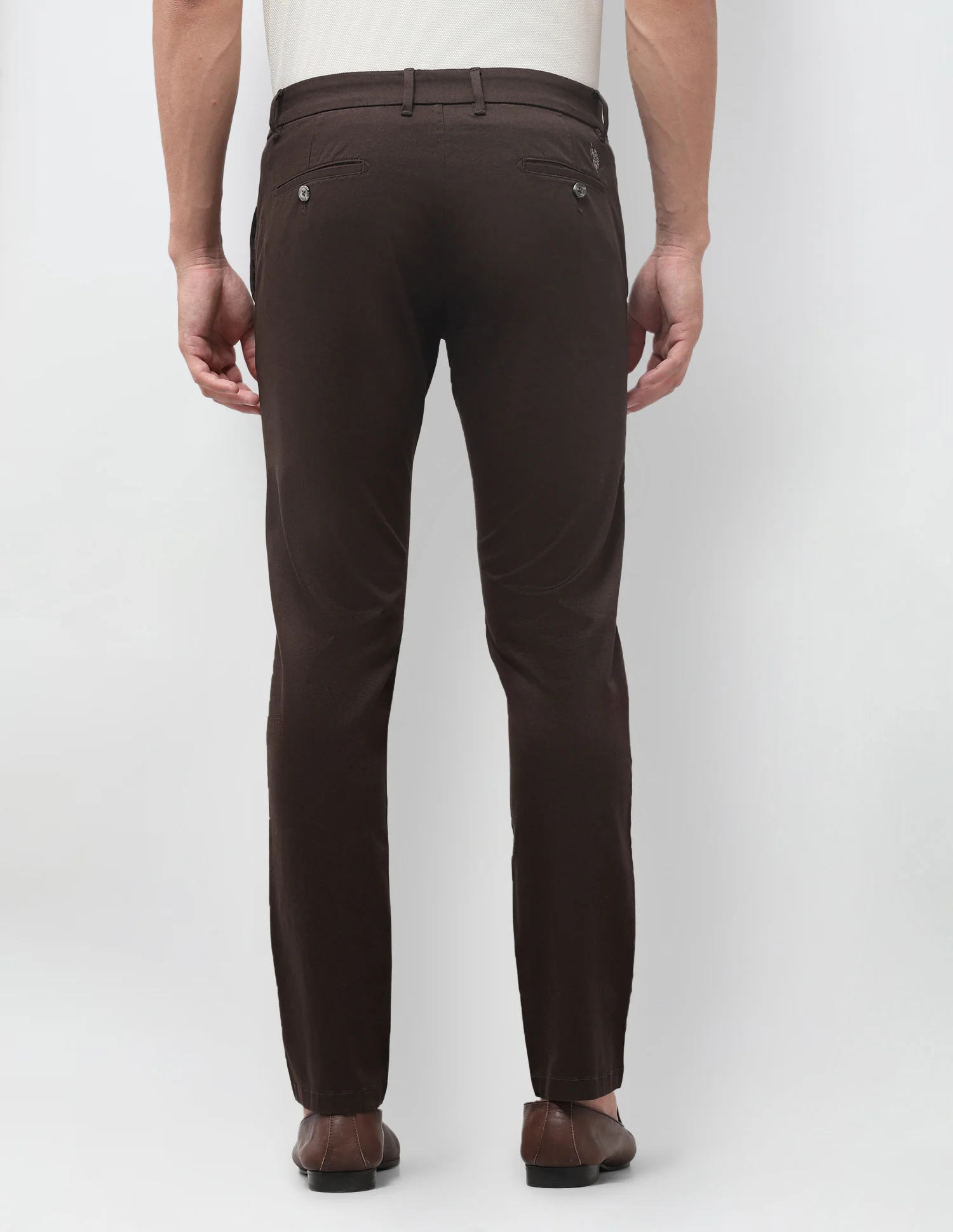 Denver Slim Fit Mid Rise Trousers - Image 5