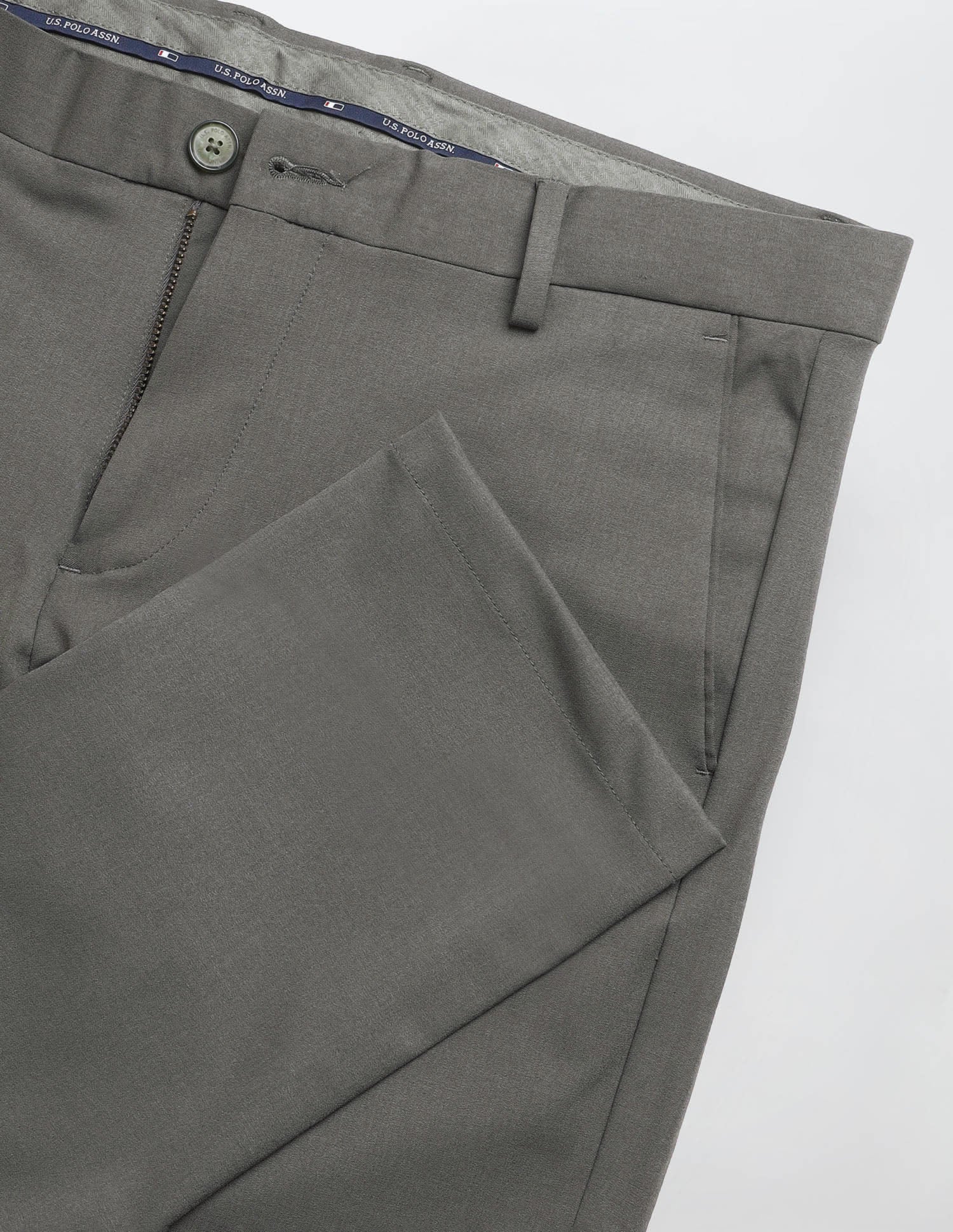 Denver Slim Fit Mid Rise Trousers - Image 9