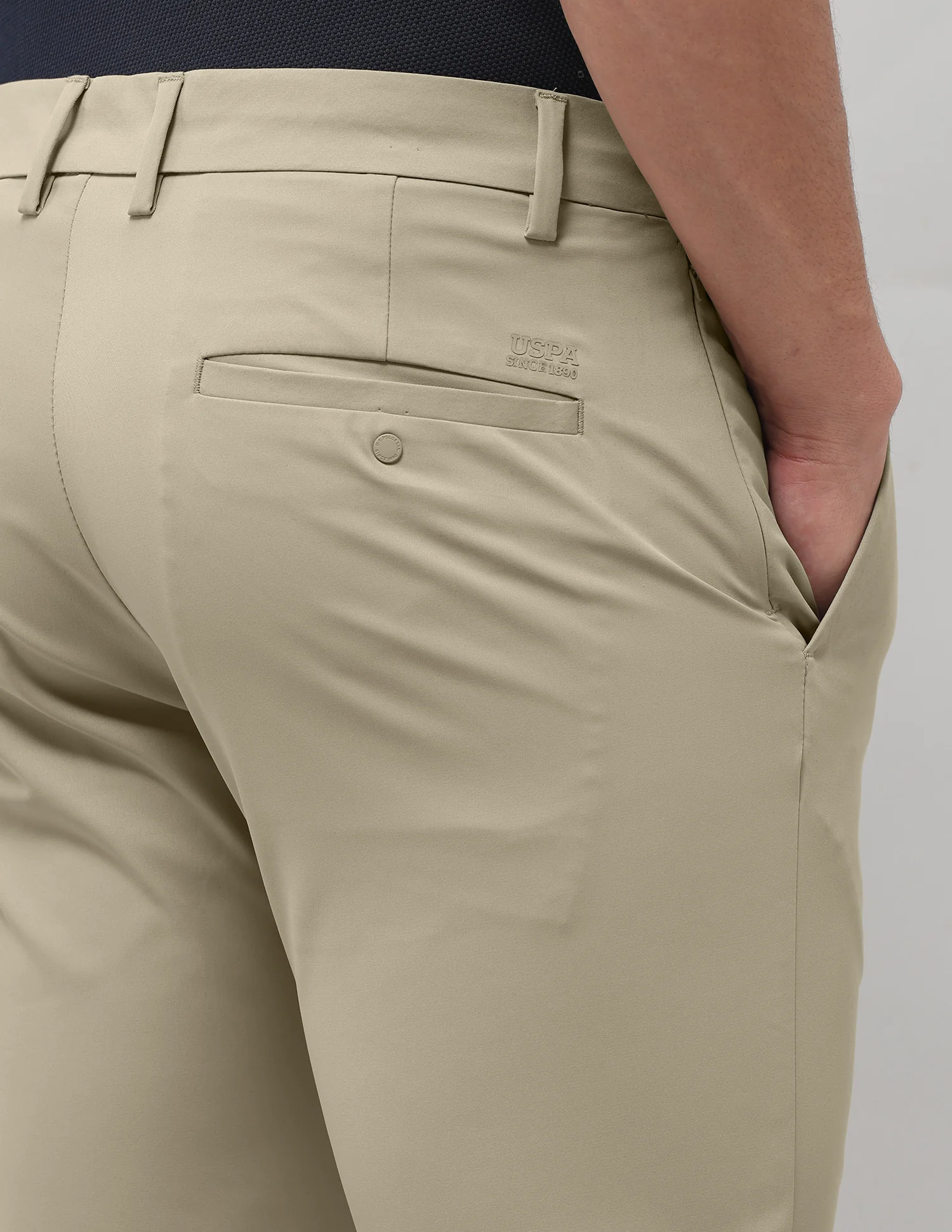 Denver Slim Fit Mid Rise Trousers - Image 8