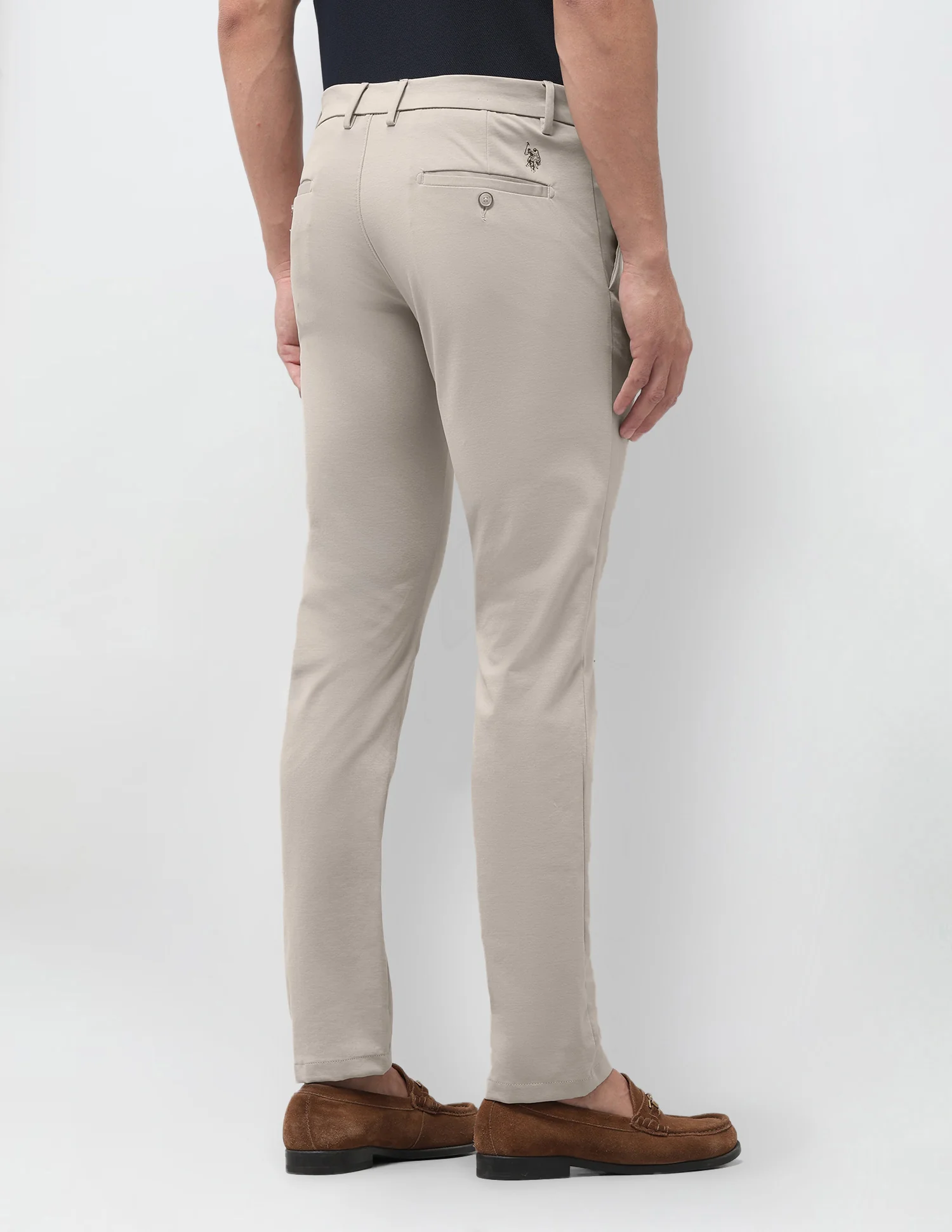Denver Slim Fit Mid Rise Trousers - Image 5