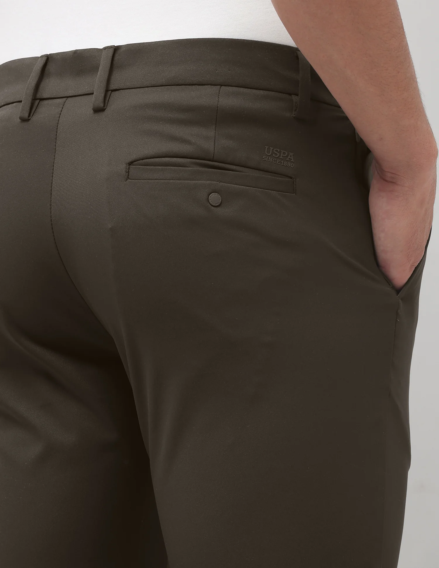 Denver Slim Fit Mid Rise Trousers - Image 8