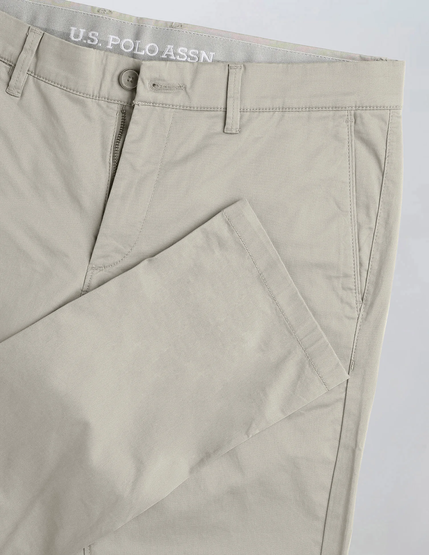 Denver Slim Fit Satin Trousers - Image 9