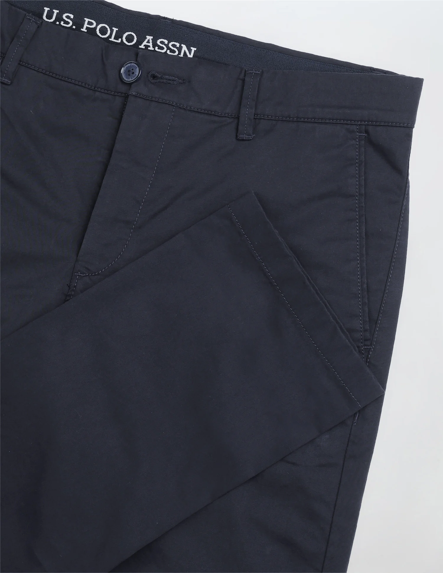 Denver Slim Fit Satin Trousers - Image 9