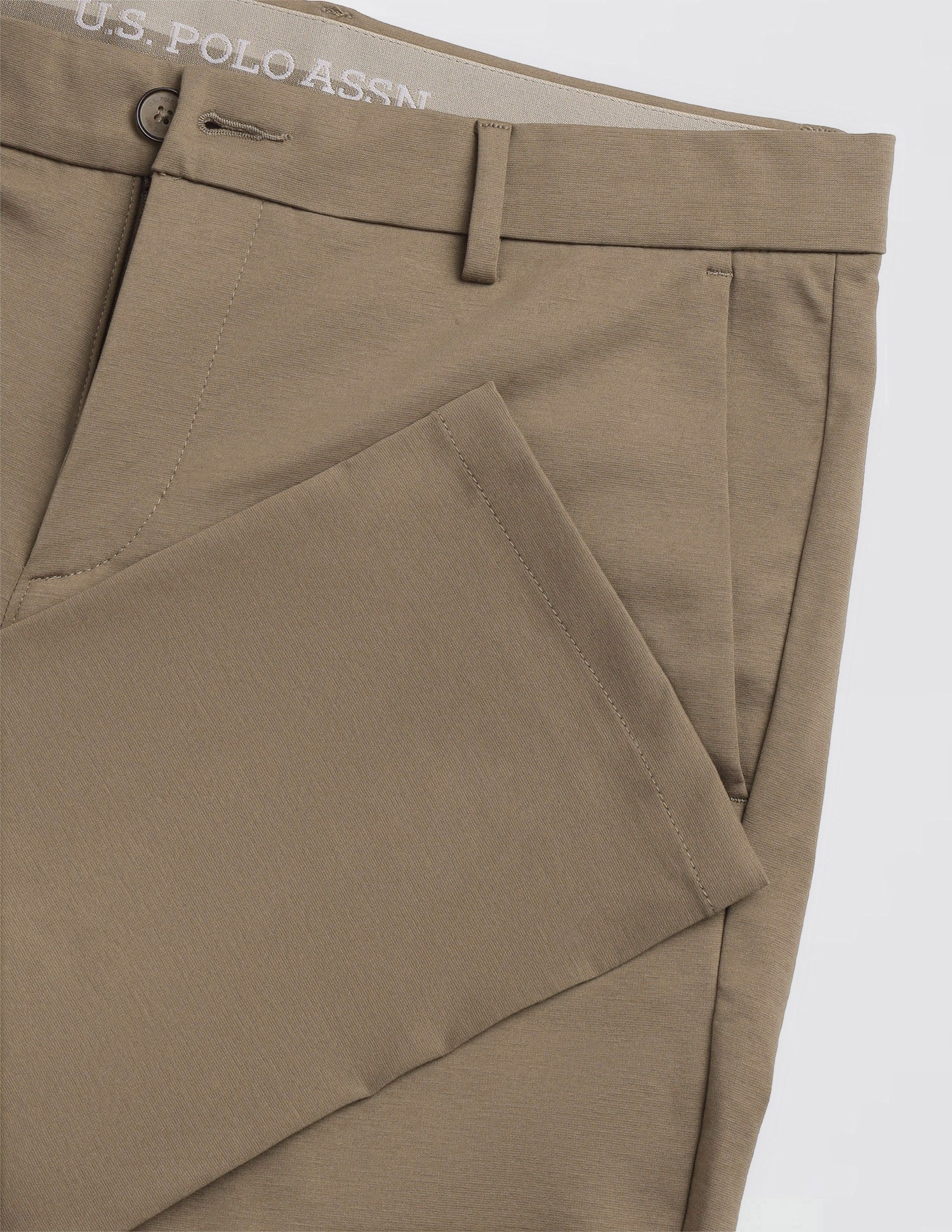 Denver Slim Fit Satin Trousers - Image 9