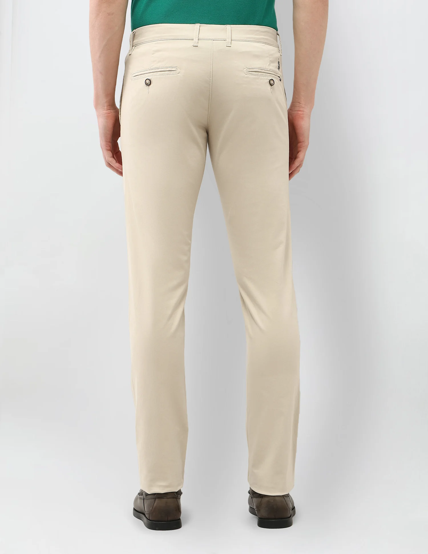 Denver Slim Fit Satin Trousers - Image 5