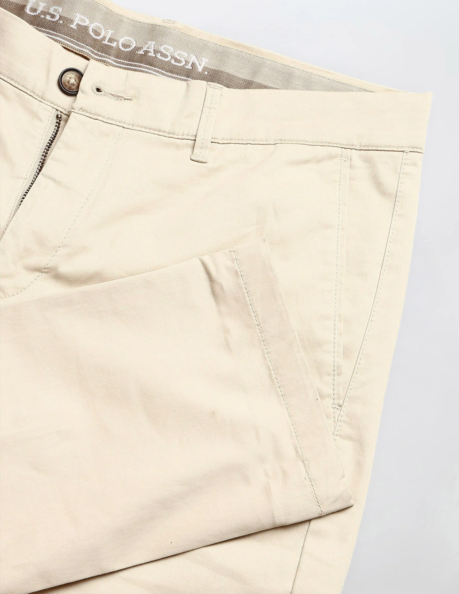 Denver Slim Fit Satin Trousers - Image 9