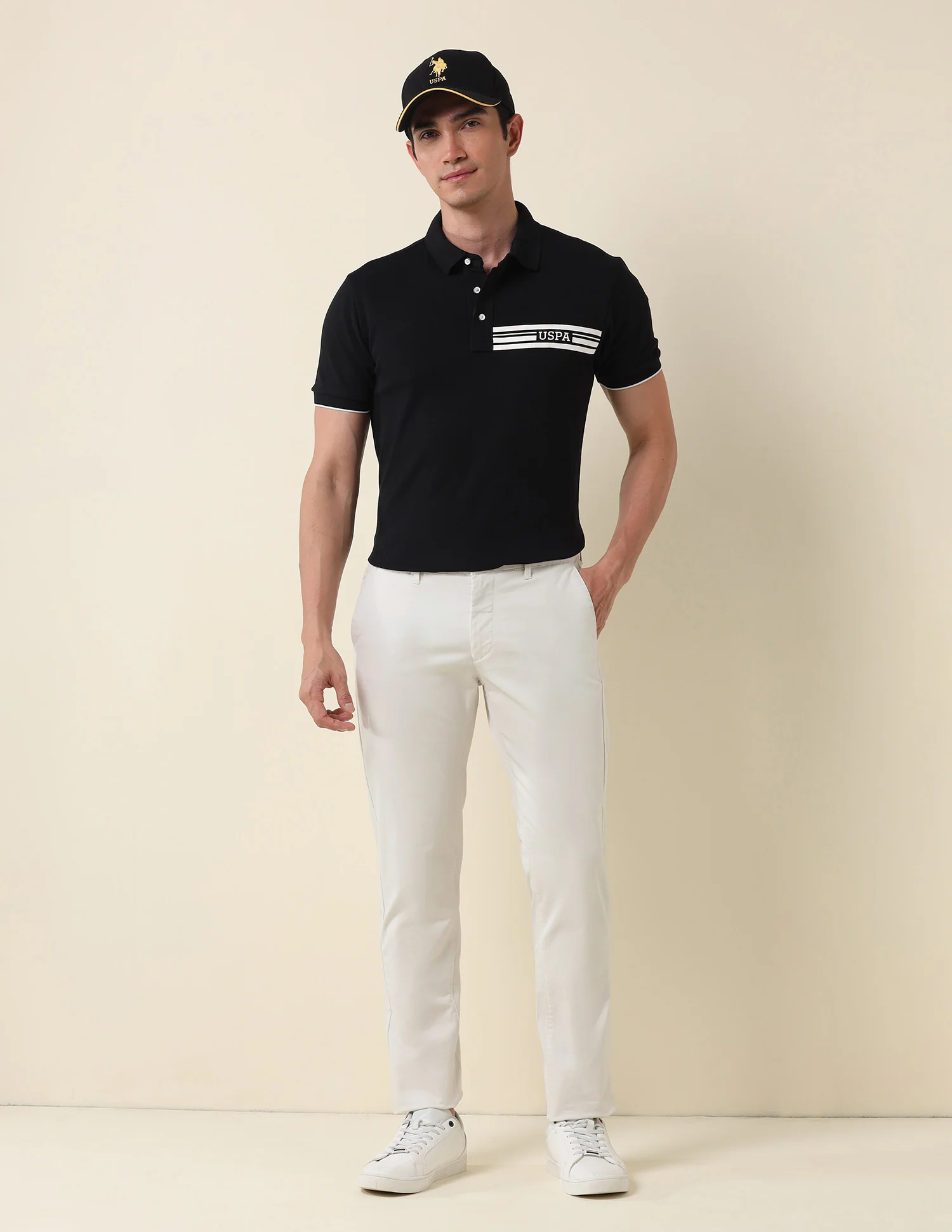 Denver Slim Fit Satin Trousers - Image 3
