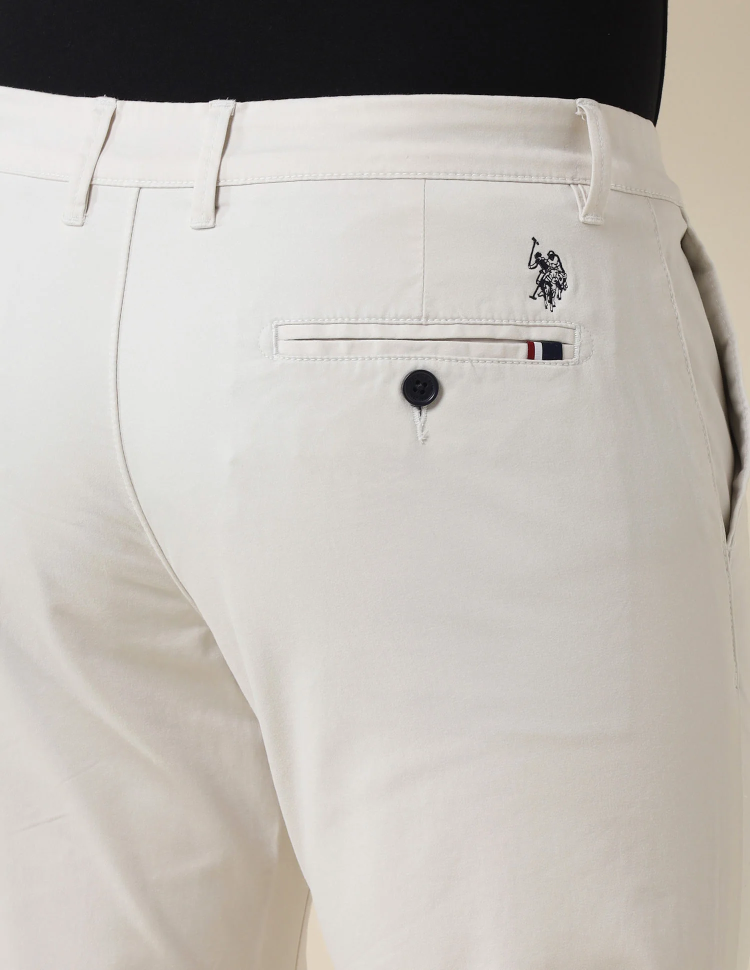 Denver Slim Fit Satin Trousers - Image 8