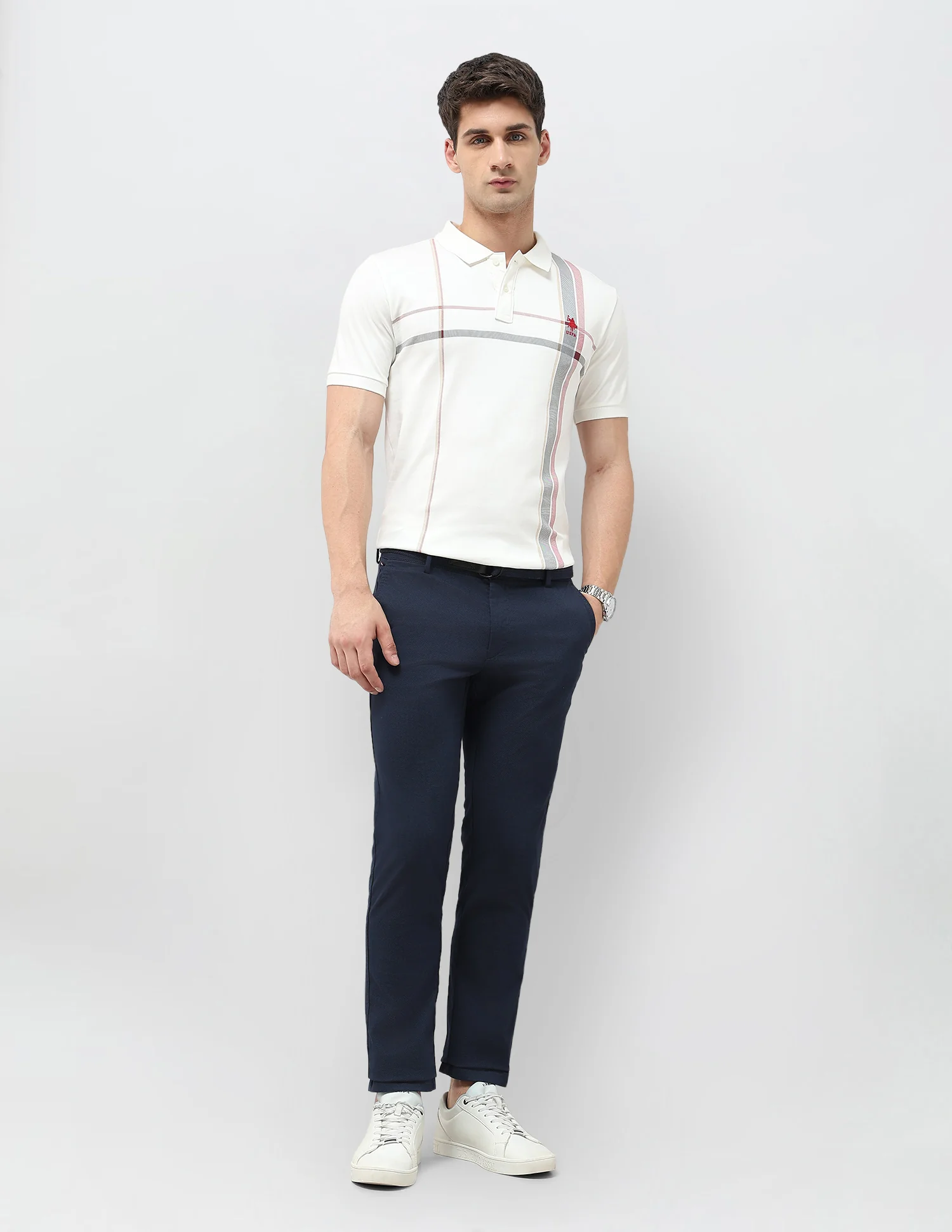 Denver Slim Fit Satin Trousers - Image 3