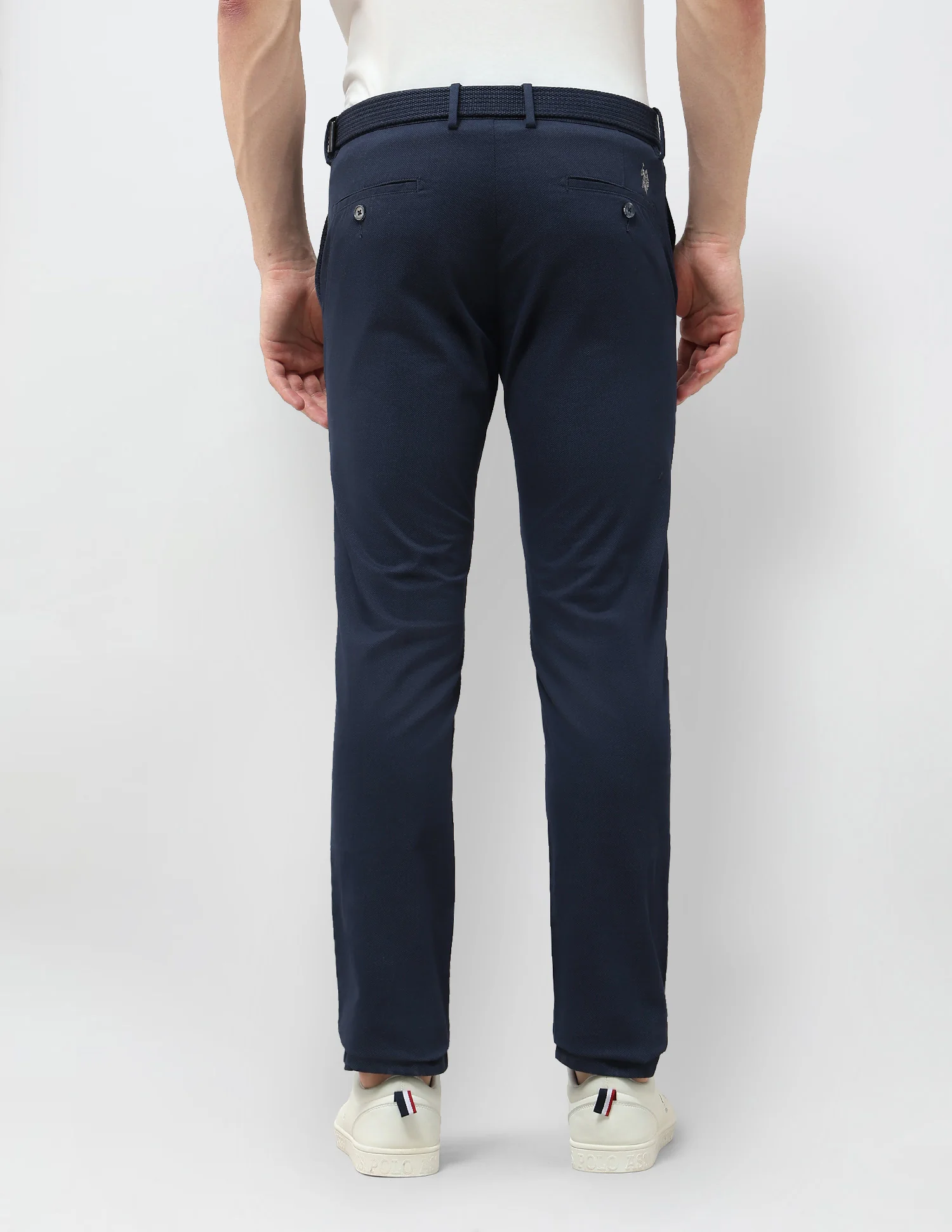 Denver Slim Fit Satin Trousers - Image 5