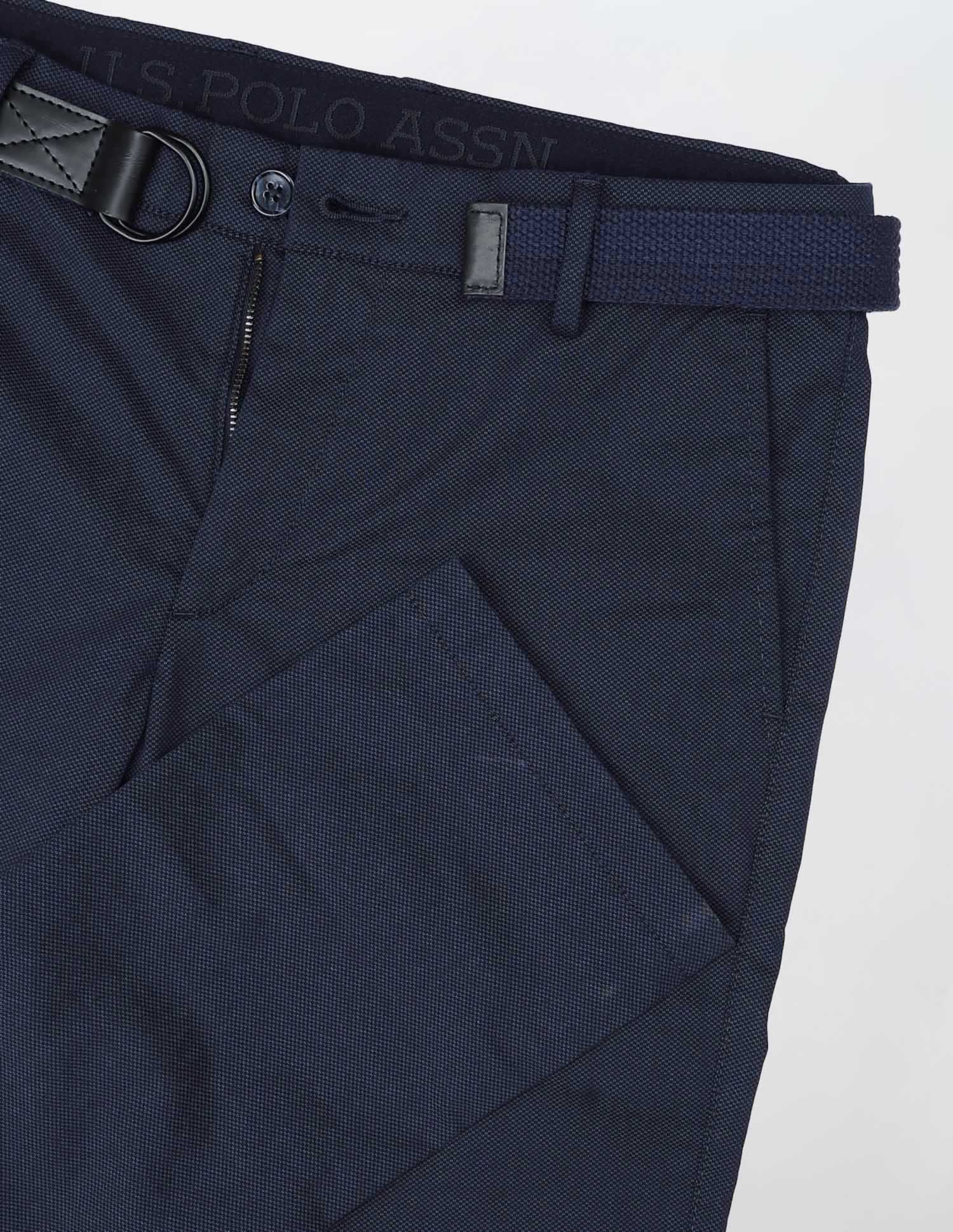 Denver Slim Fit Satin Trousers - Image 9
