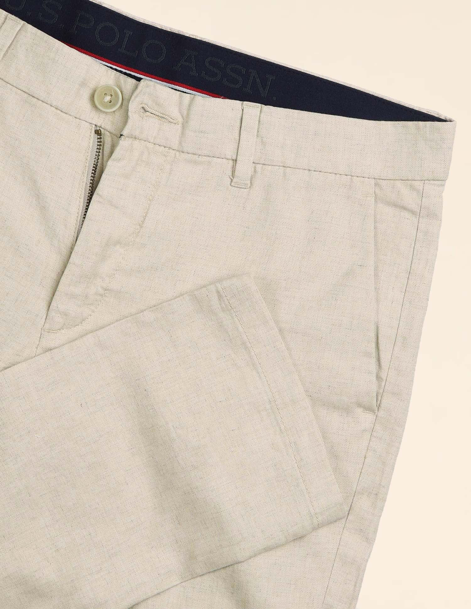Denver Slim Fit Satin Trousers - Image 9