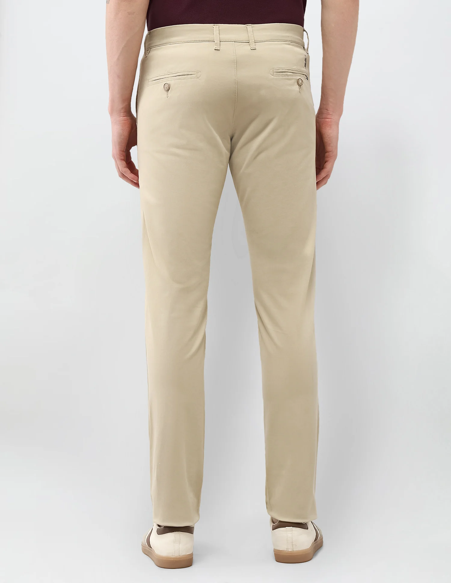 Denver Slim Fit Satin Trousers - Image 5