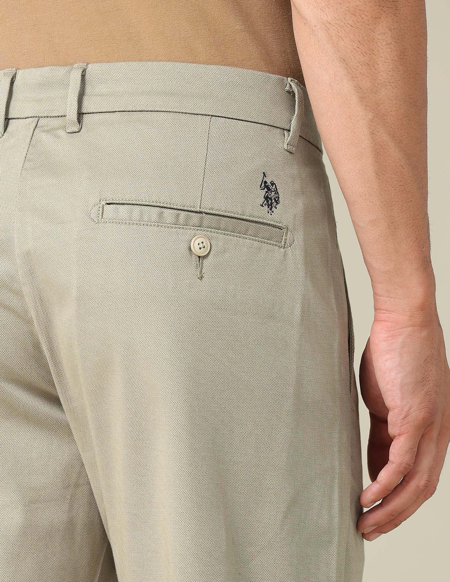 Denver Slim Fit Satin Trousers - Image 8