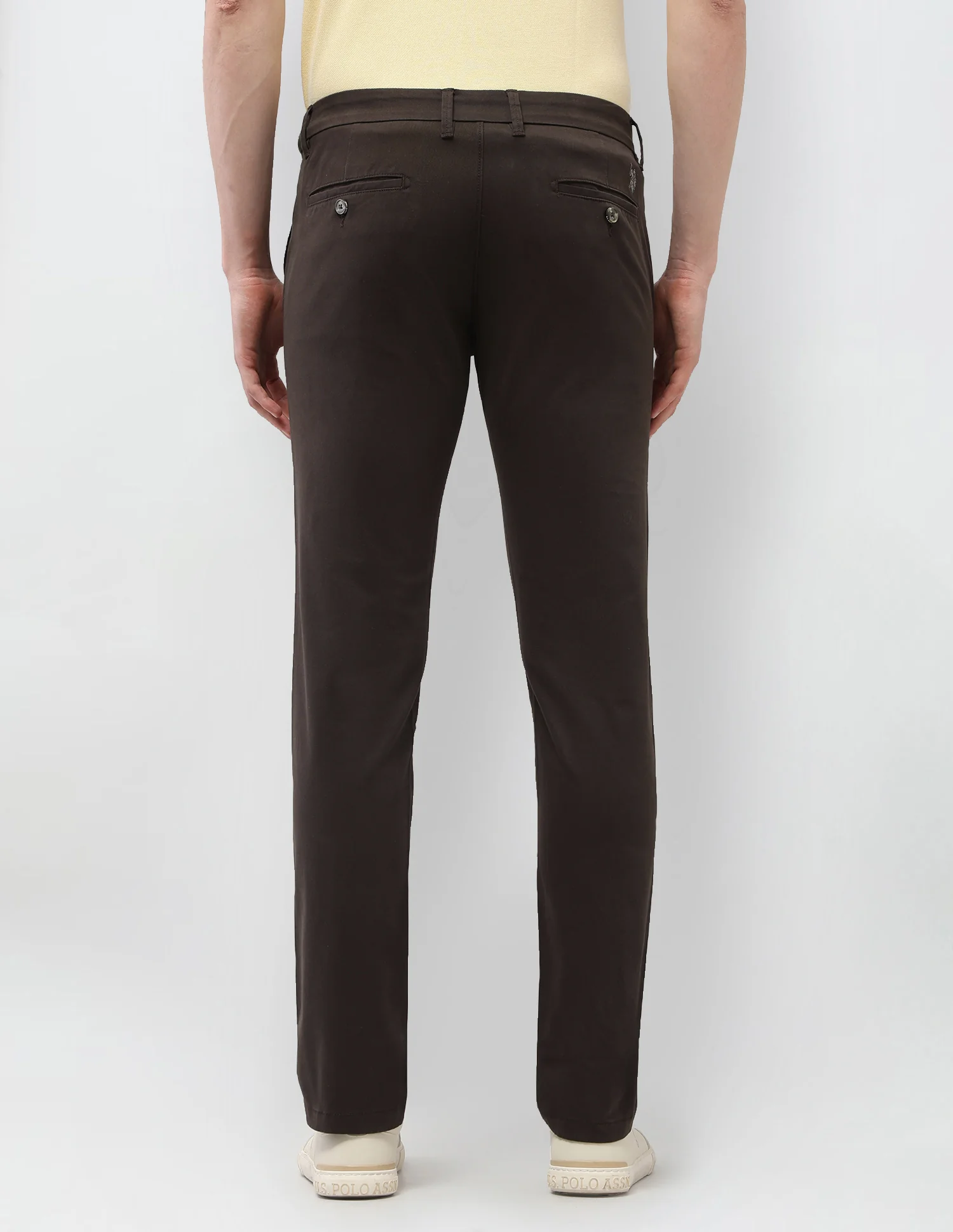 Denver Slim Fit Satin Trousers - Image 5