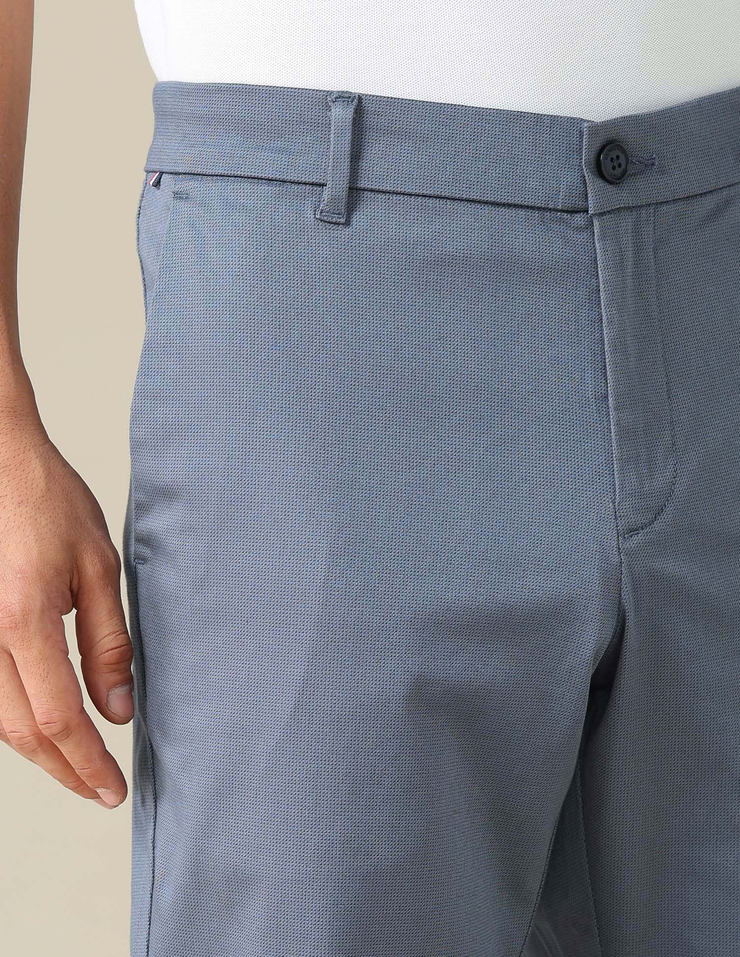 Denver Slim Fit Satin Trousers - Image 7