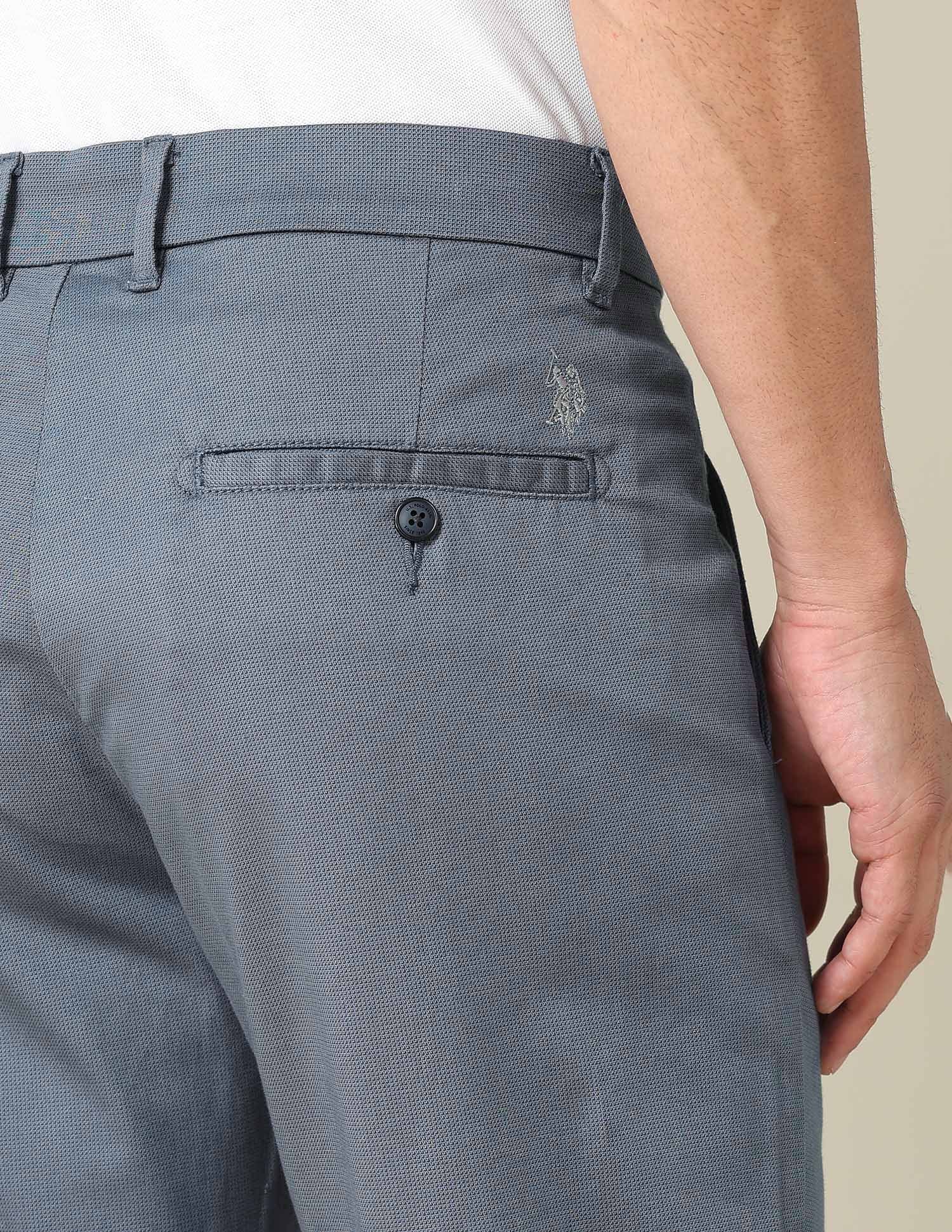 Denver Slim Fit Satin Trousers - Image 8