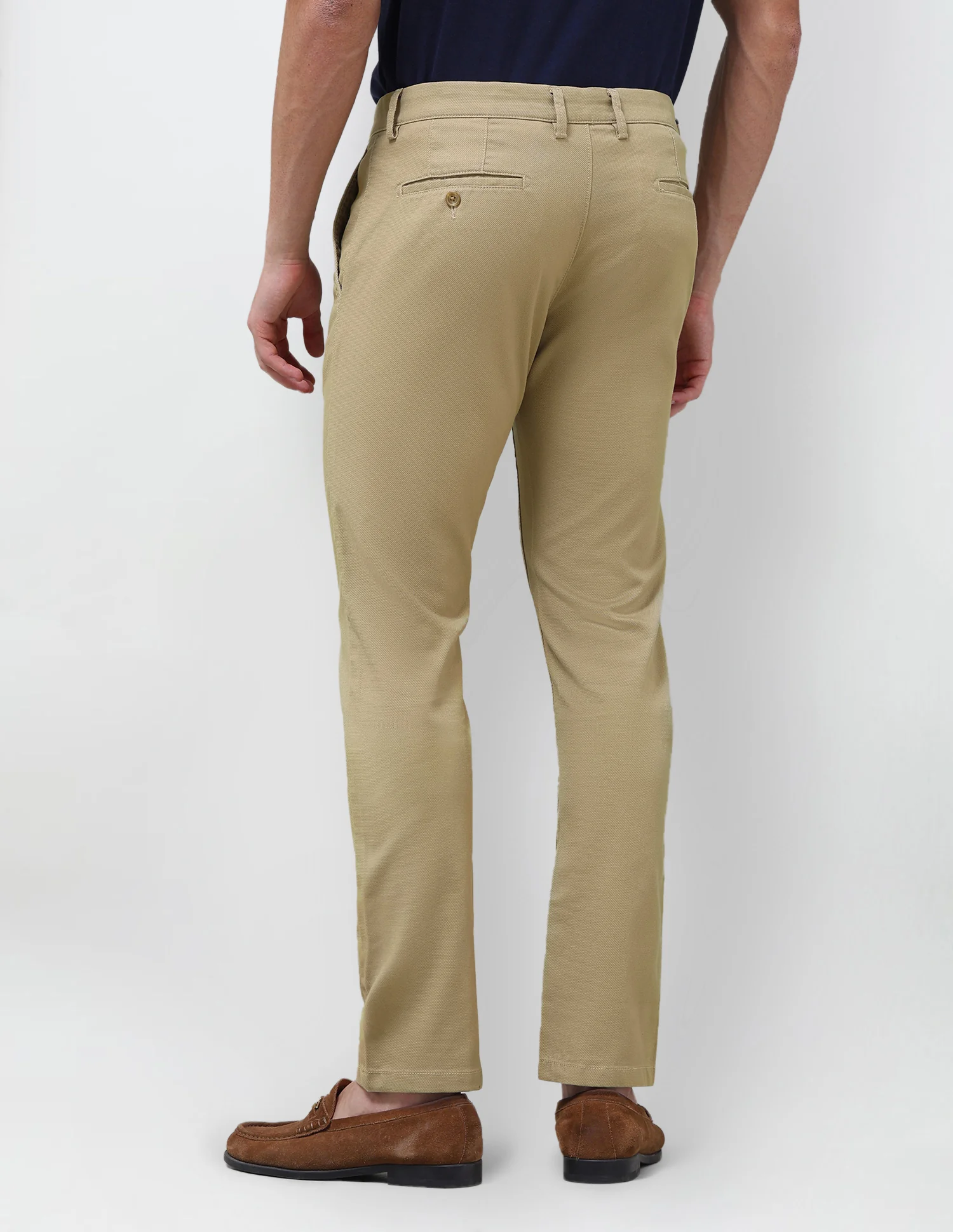 Denver Slim Fit Satin Trousers - Image 5